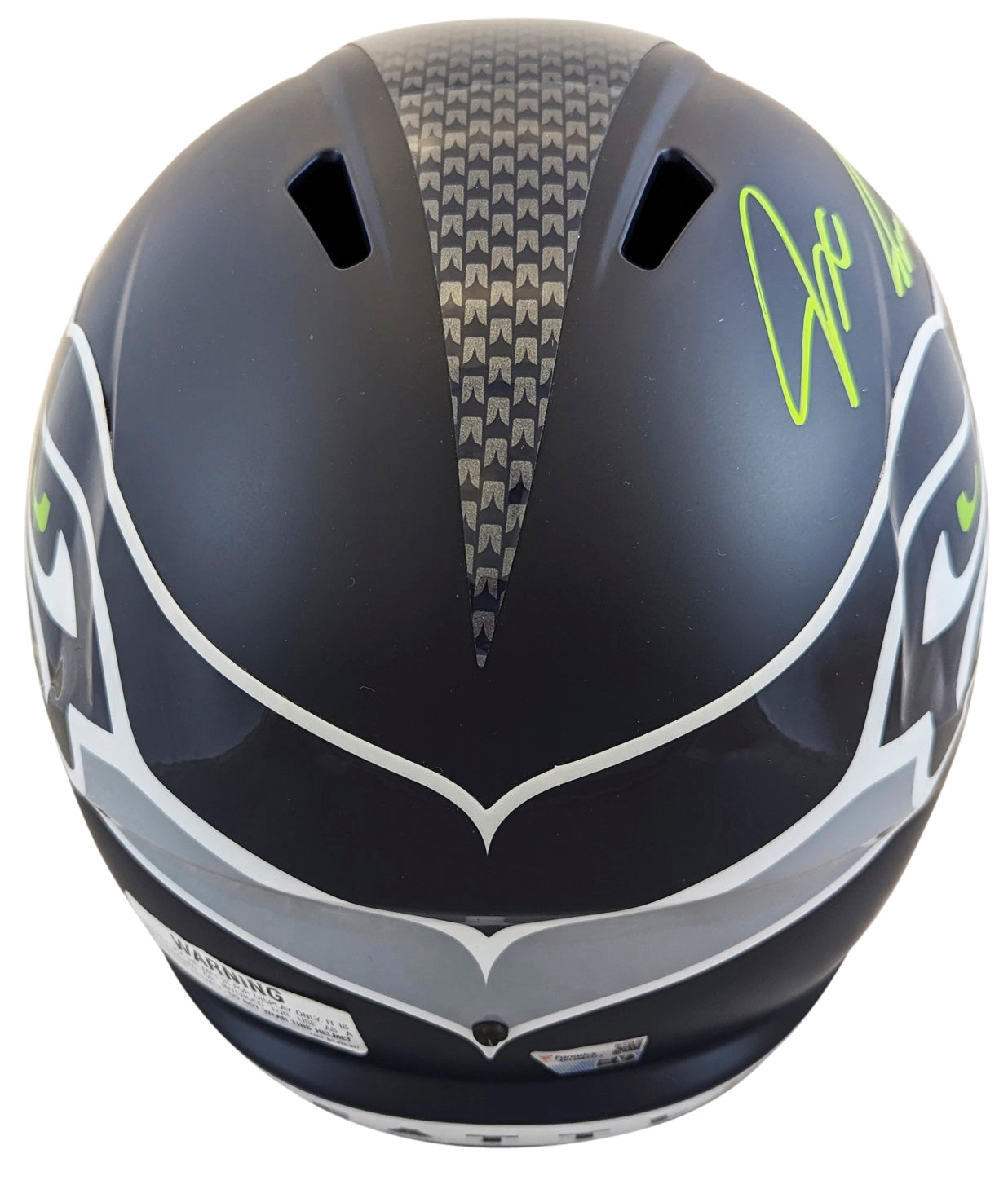 Seahawks Jaxon Smith-Njigba Authentic Signed Full Size Speed Rep Helmet Fanatics