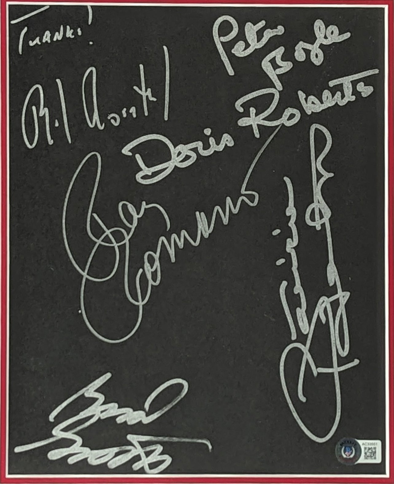 Everybody Loves Raymond (6) Romano, Heaton +4 Signed Framed Display BAS #AC33551