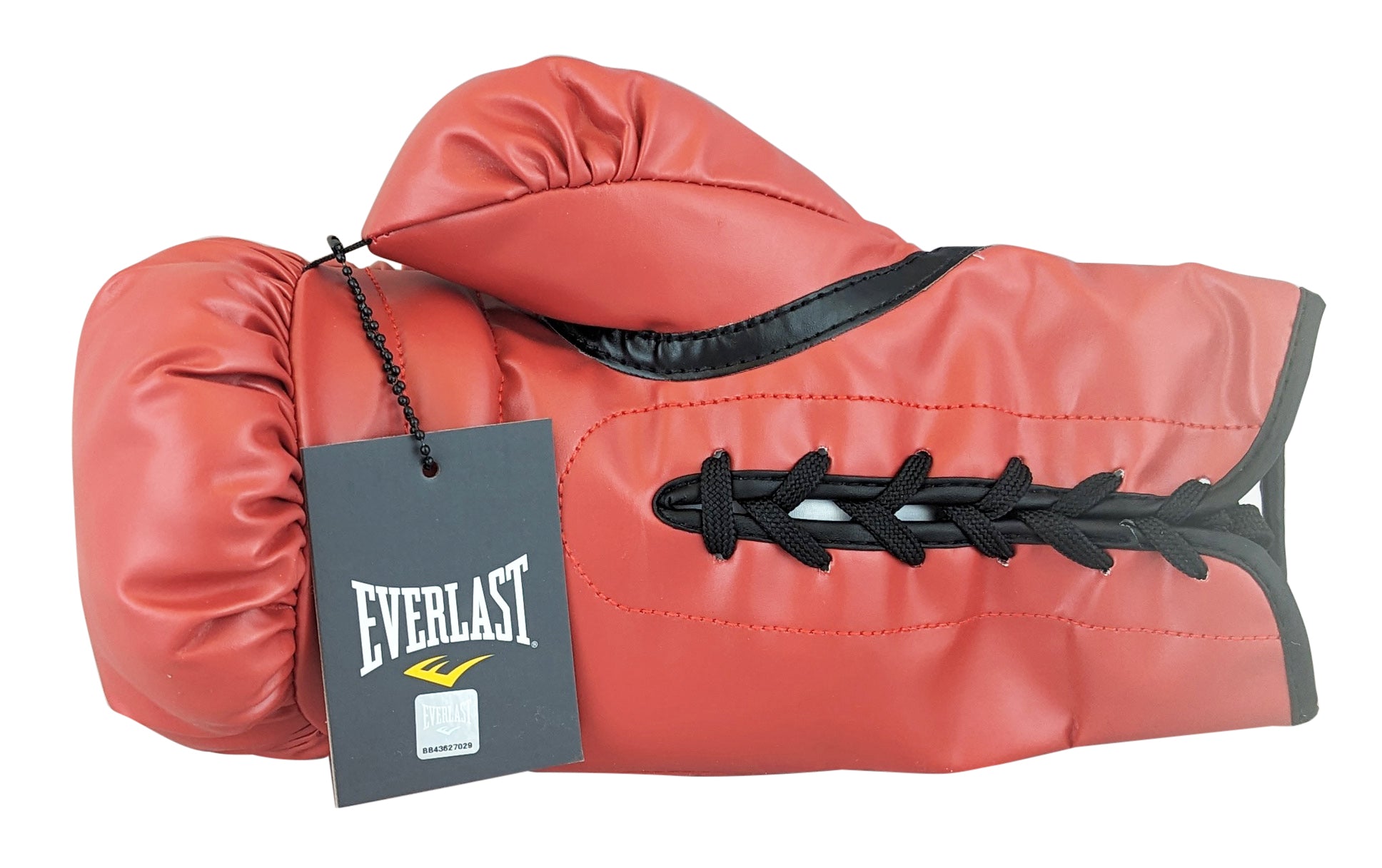 Sugar Ray Leonard Signed Red Right Hand Everlast Glove W/ Case BAS Witnessed