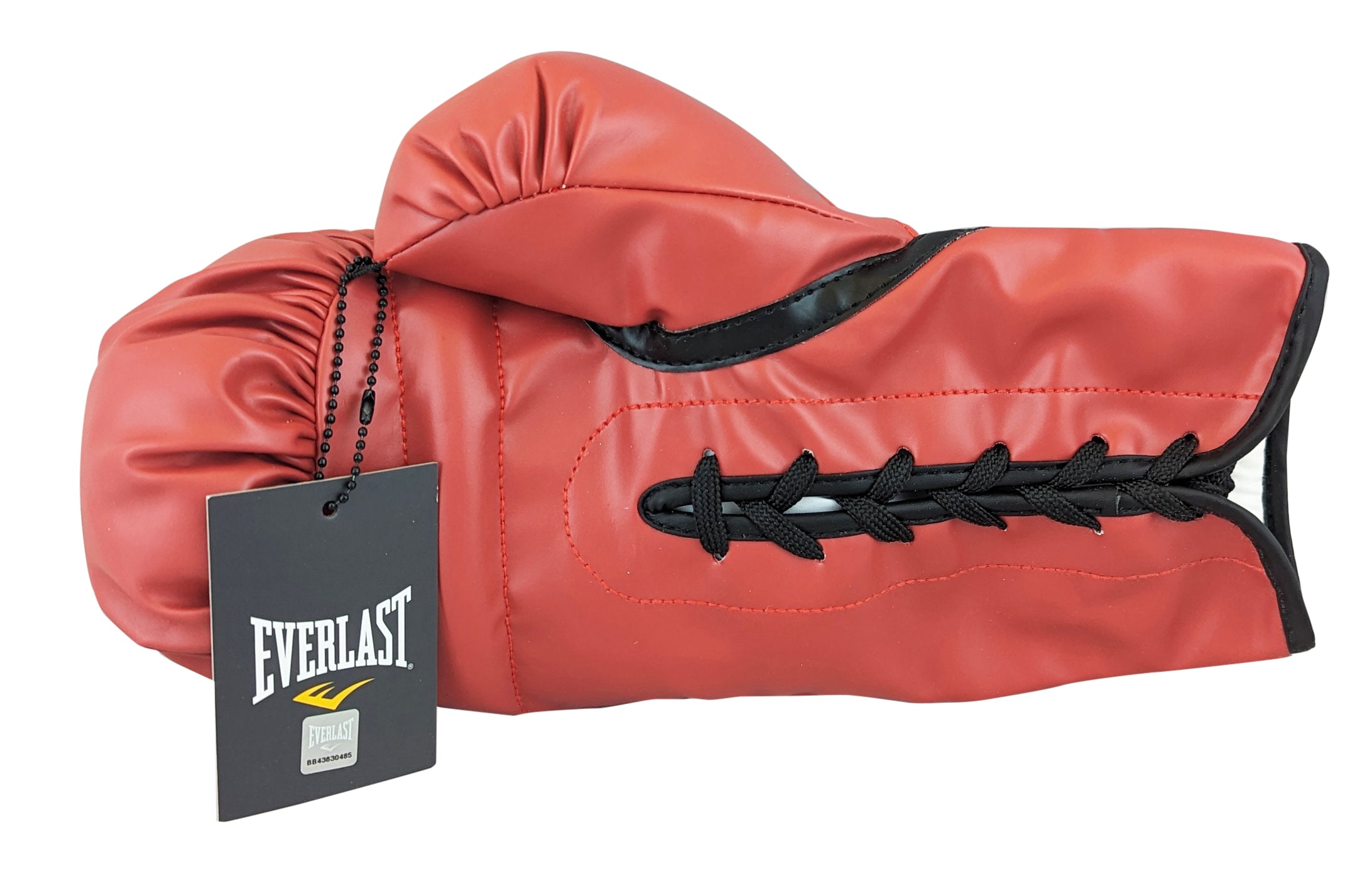 Tommy Hearns Authentic Signed Red Right Hand Everlast Glove W/ Case BAS Witness