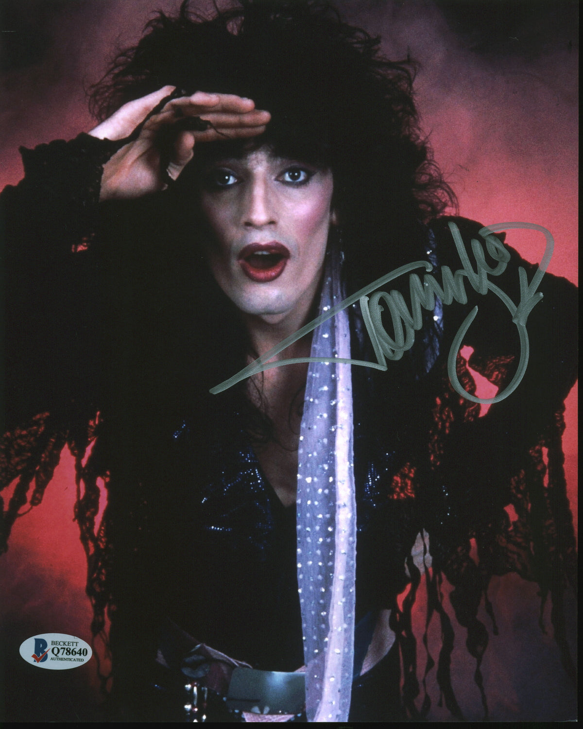 Tommy Lee Motley Crue Authentic Signed 8x10 Photo Autographed BAS #Q78640