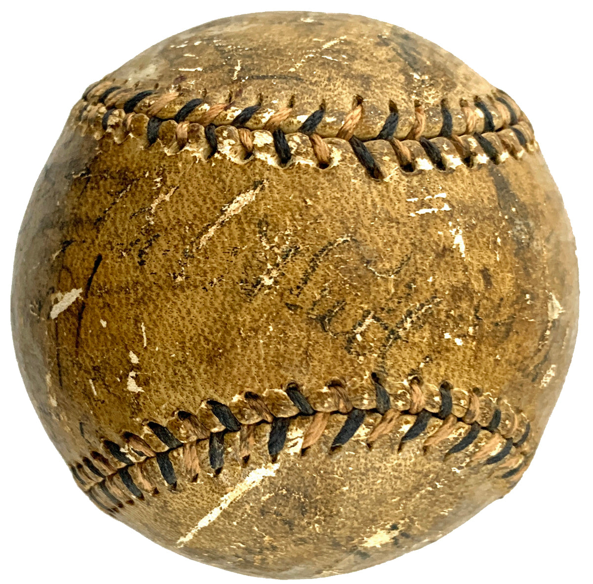 MLB Immortals (10) Ruth, Mathewson, McGraw, Foxx, Speaker Signed Baseball JSA