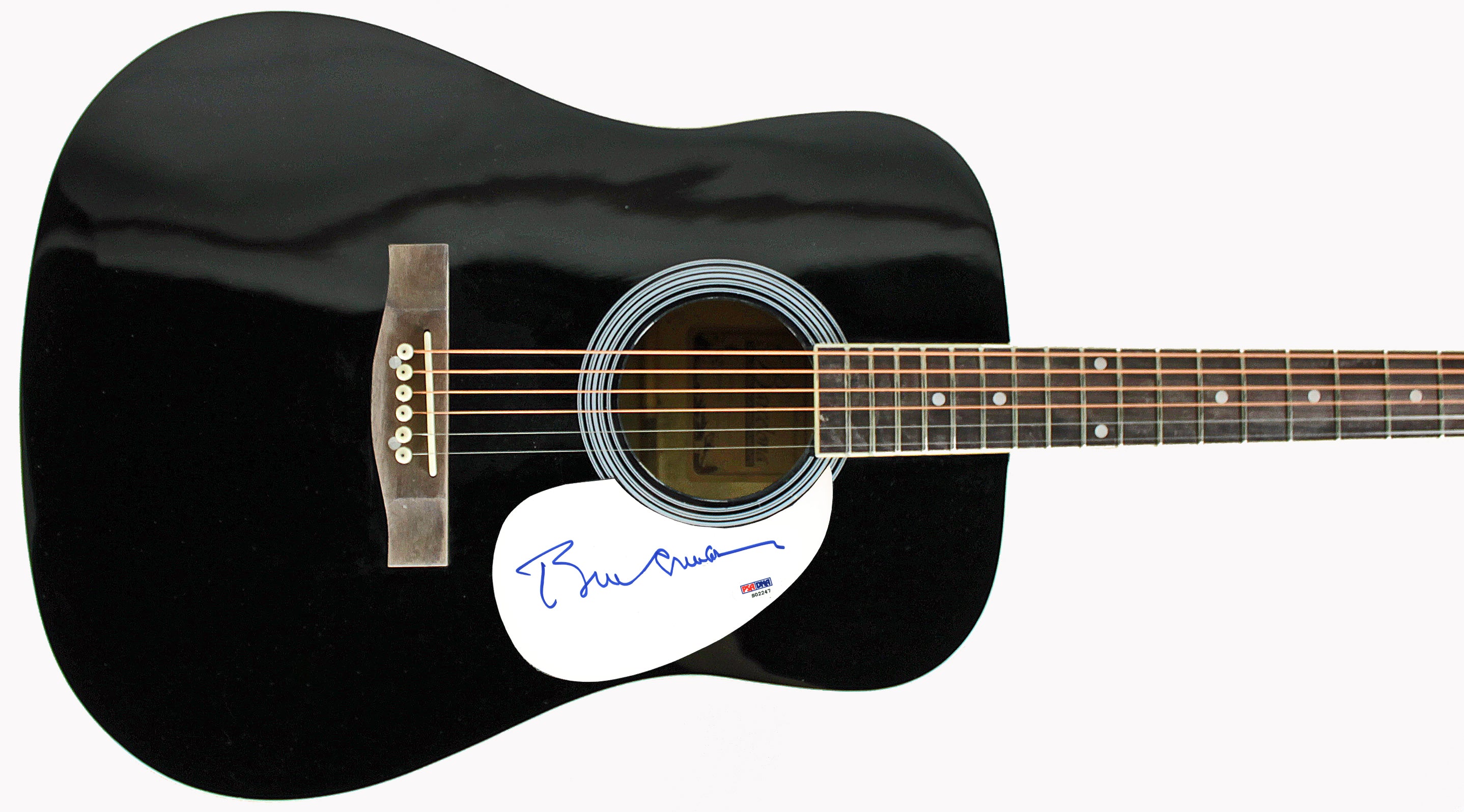 Bill Clinton Authentic Signed Black Acoustic Guitar Autographed PSA/DNA #S02247