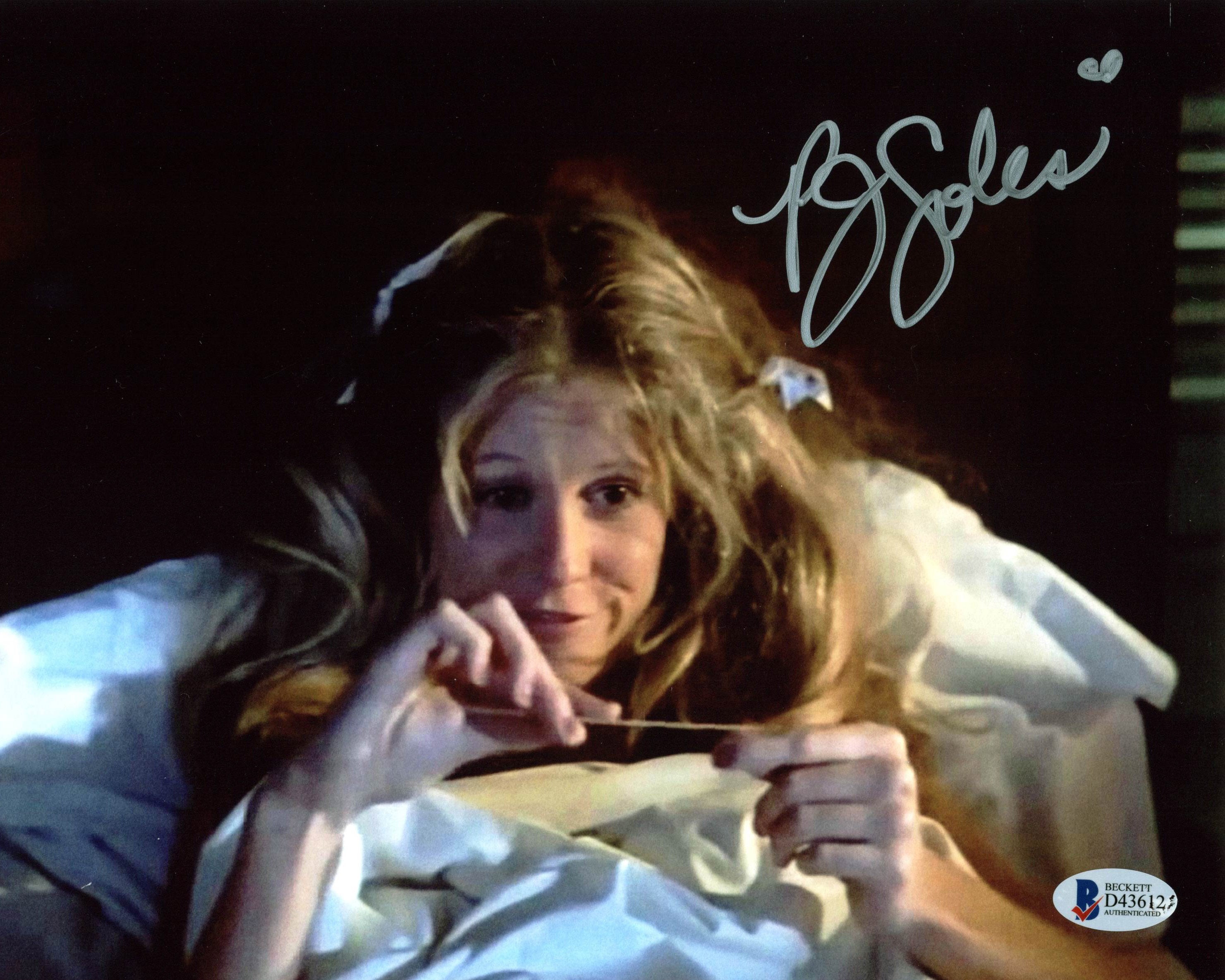 P.J. Soles Halloween Authentic Signed 8x10 Photo Autographed BAS #D43612