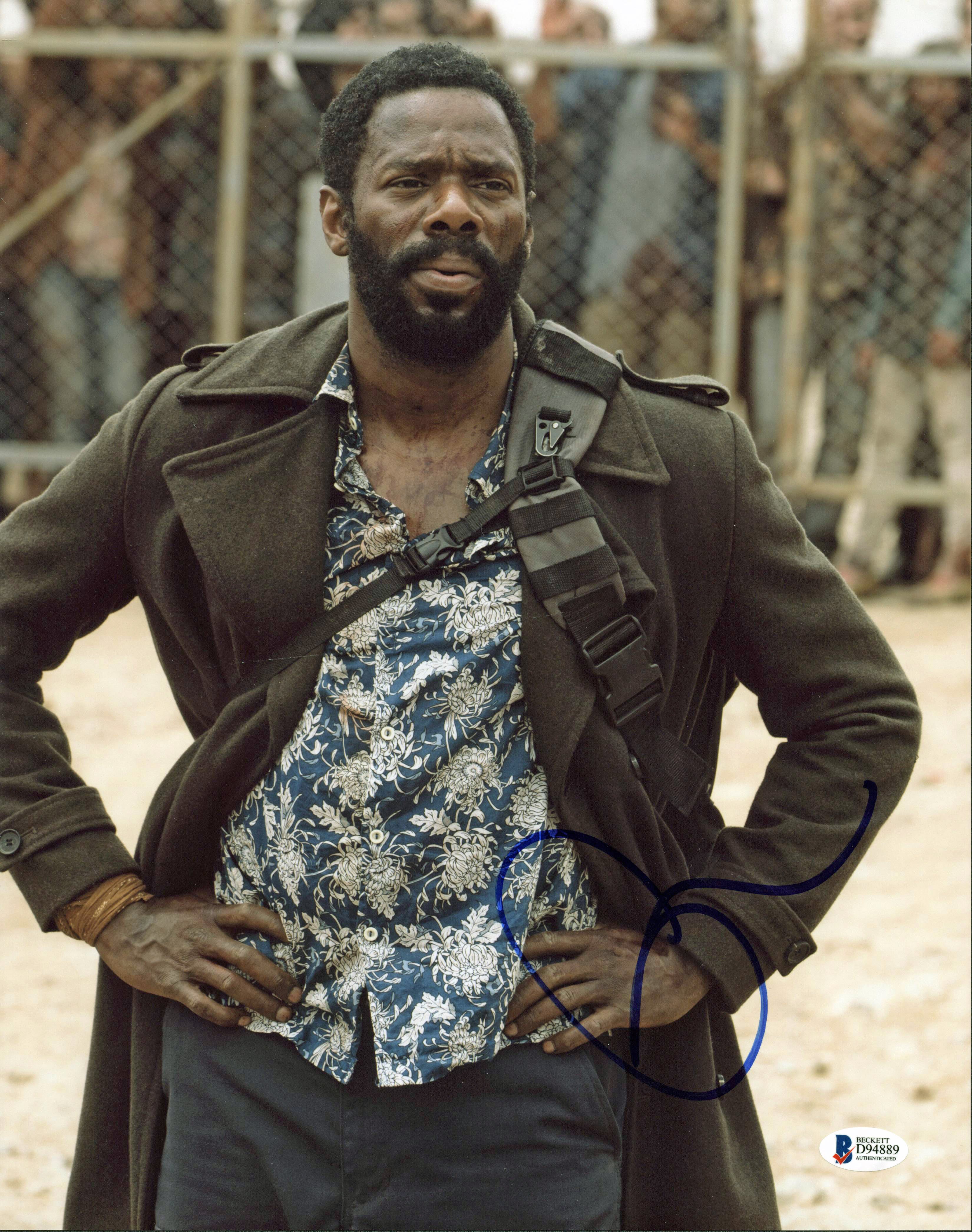 Chad Coleman The Walking Dead Authentic Signed 11x14 Photo BAS #D94889