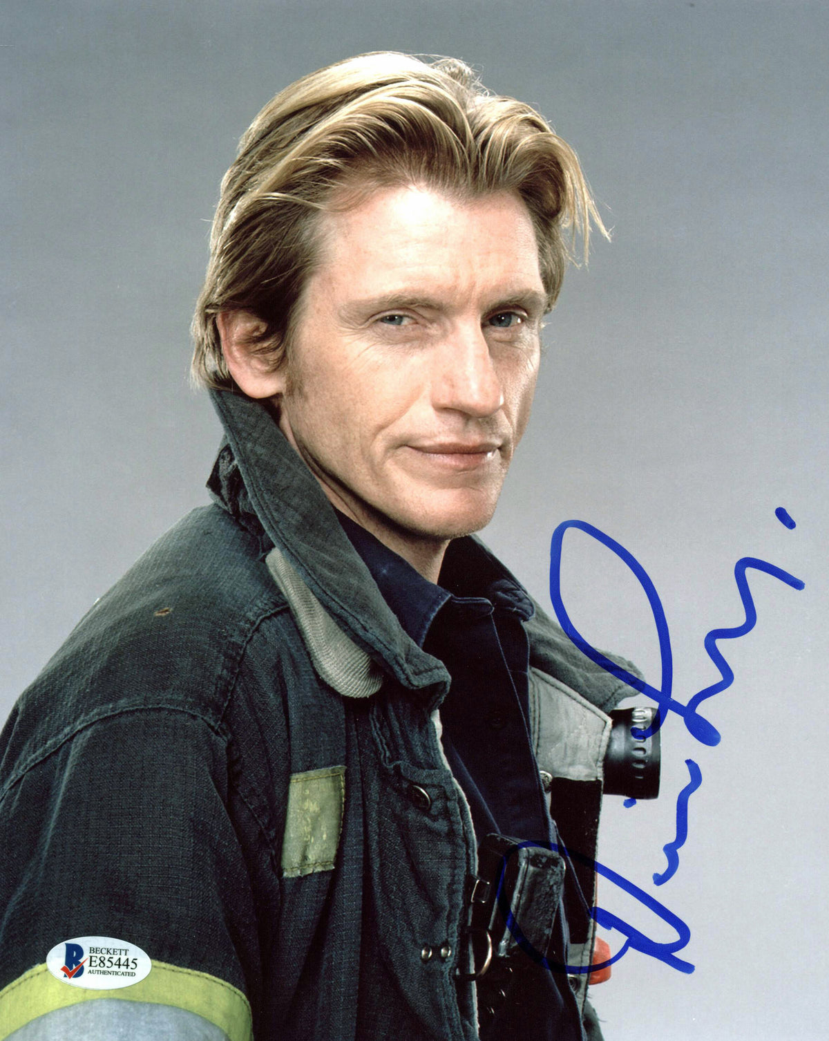 Denis Leary Rescue Me Authentic Signed 8x10 Photo Autographed BAS #E85445
