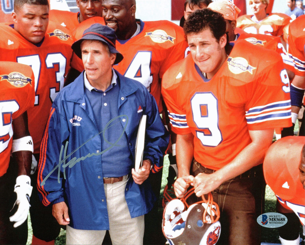 Henry Winkler The Waterboy Authentic Signed 8x10 Photo Autographed BAS Witness