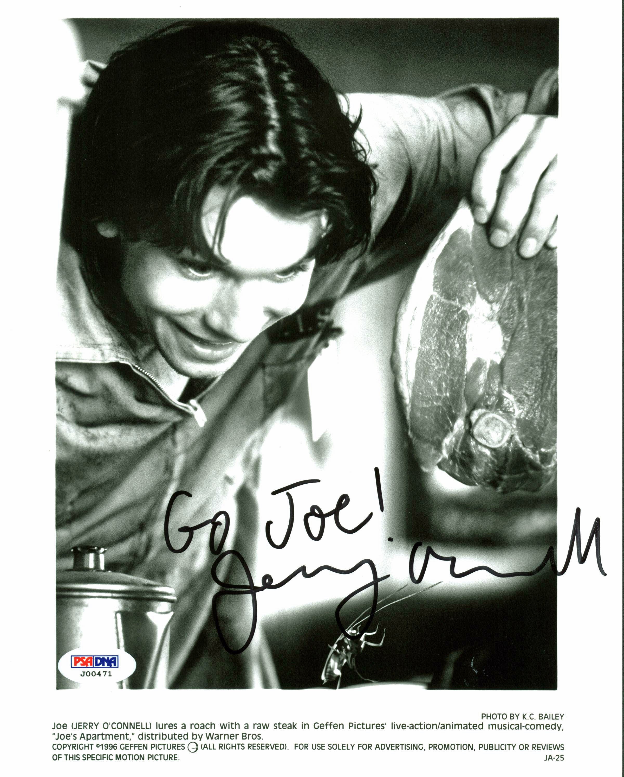 Jerry O'Connell Joe'S Apartment Signed Authentic 8X10 Photo PSA/DNA #J00471