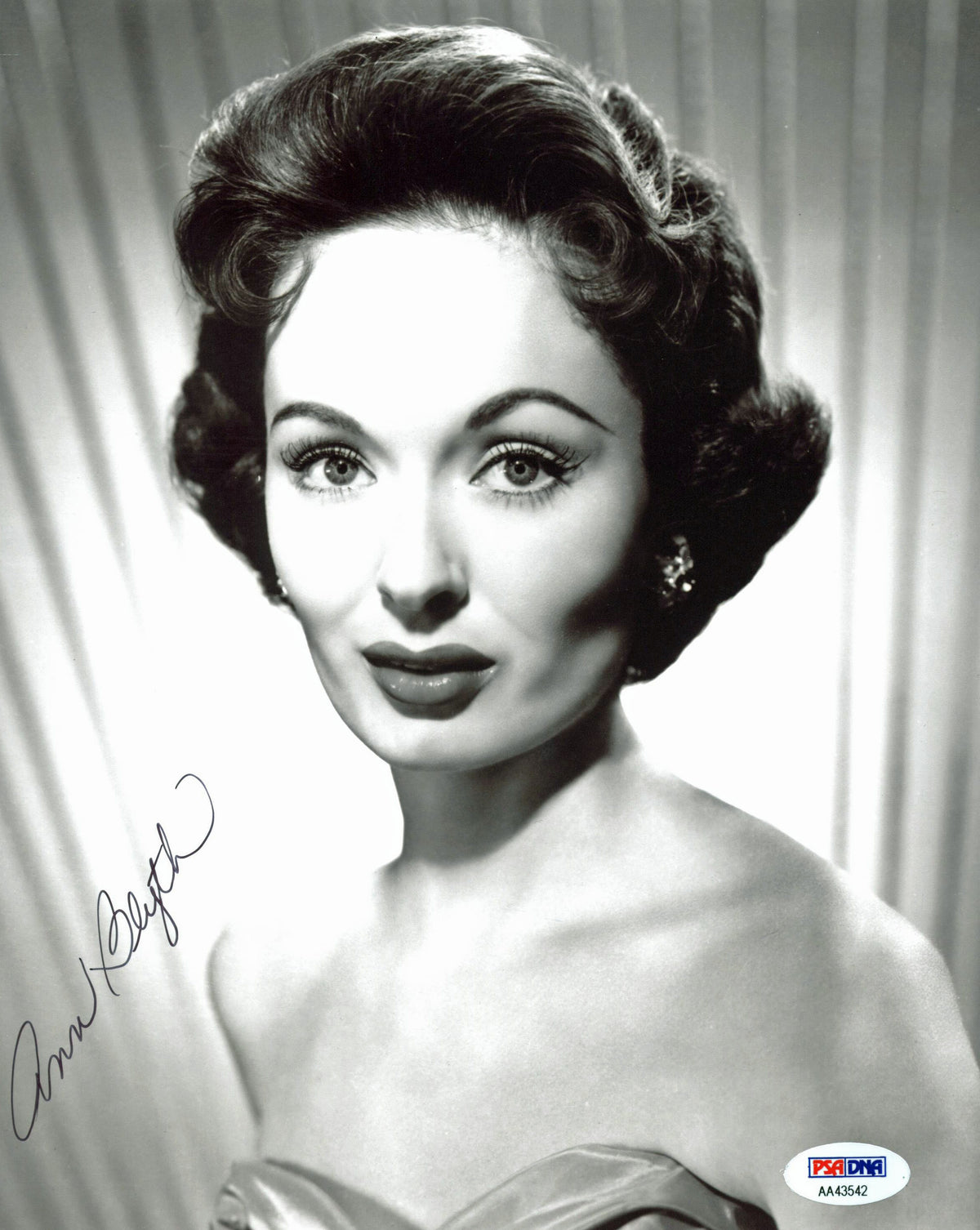 Ann Blyth The Helen Morgan Story Authentic Signed 8x10 Photo PSA/DNA #AA43542