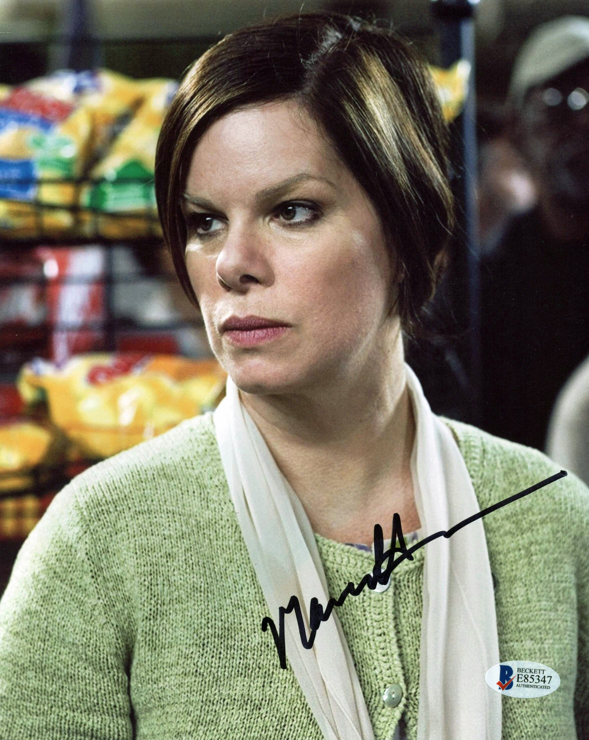 Marcia Gay Harden The Mist Authentic Signed 8x10 Photo Autographed BAS #E85347