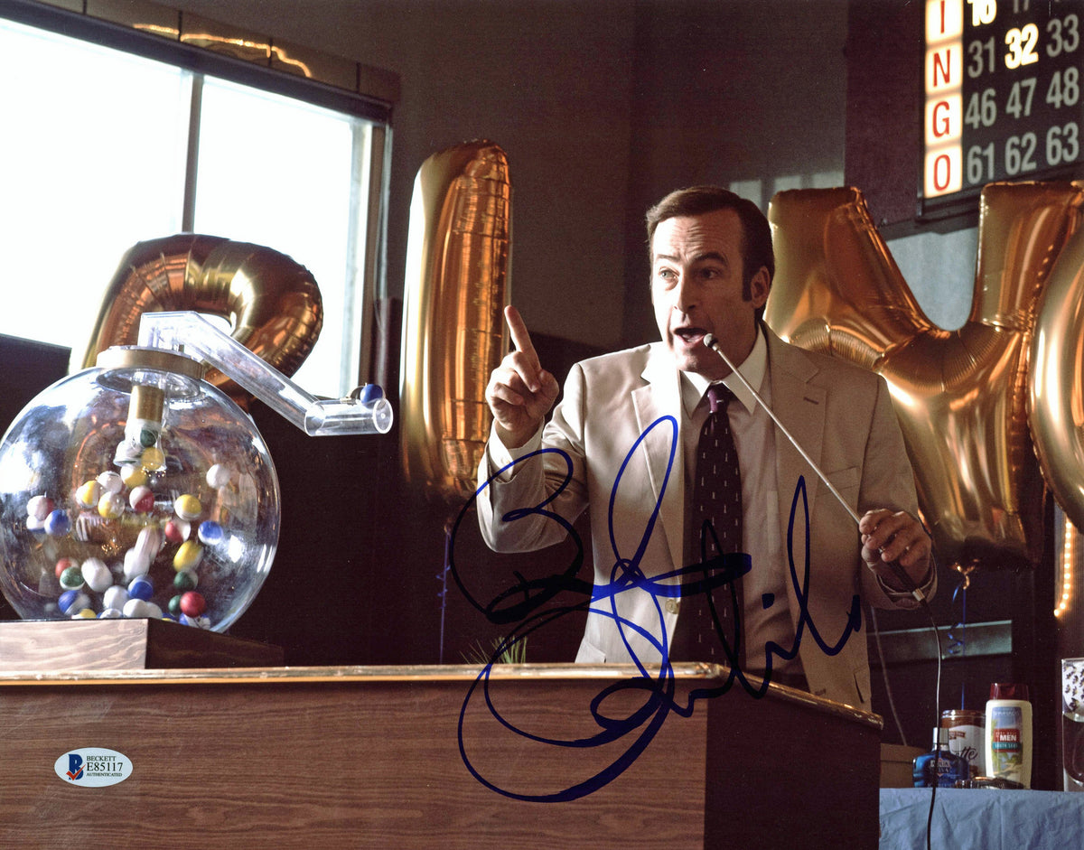 Bob Odenkirk Better Call Saul Authentic Signed 11x14 Photo BAS #E85117