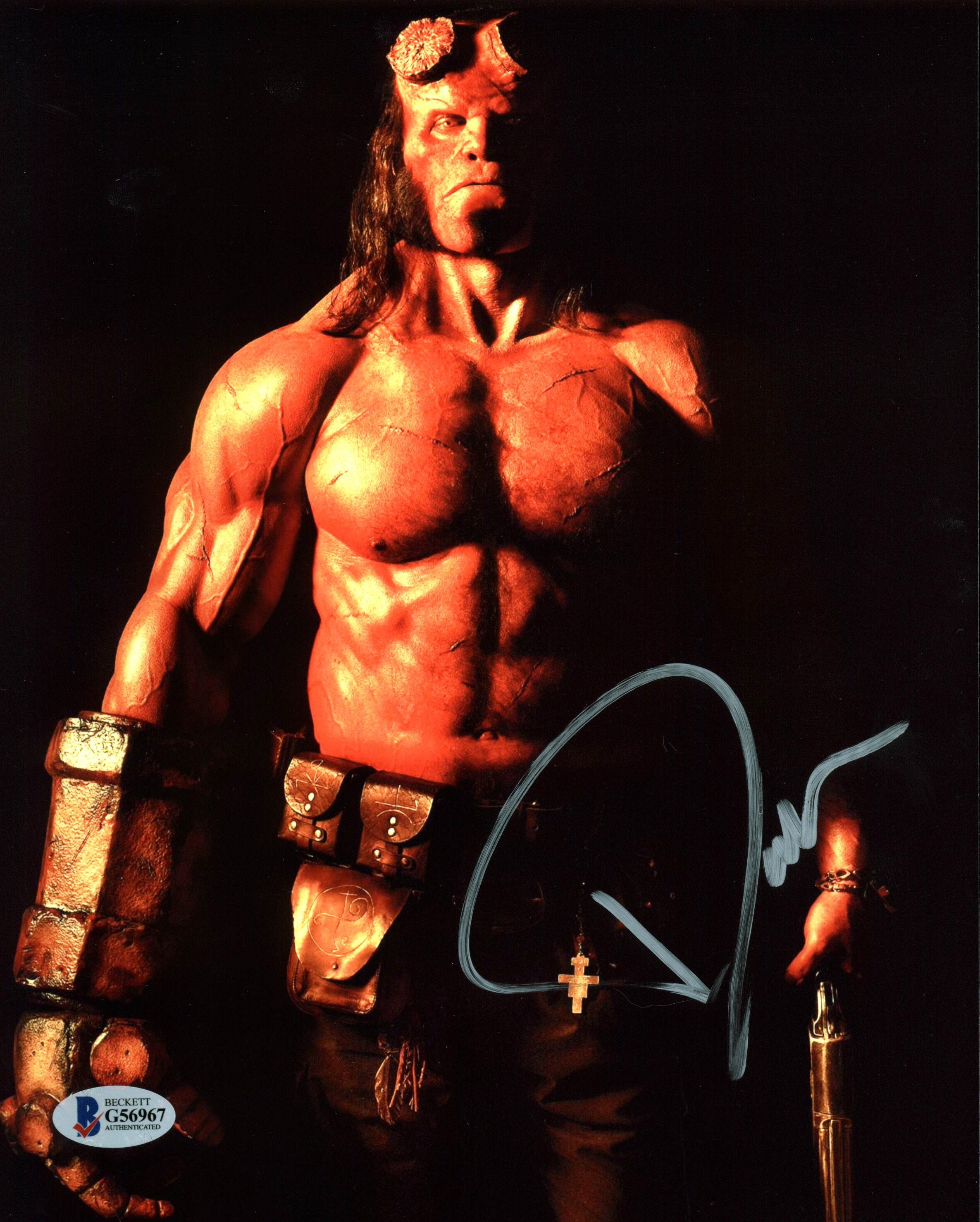 David Harbour Hellboy Authentic Signed 8x10 Photo Autographed BAS #G56967