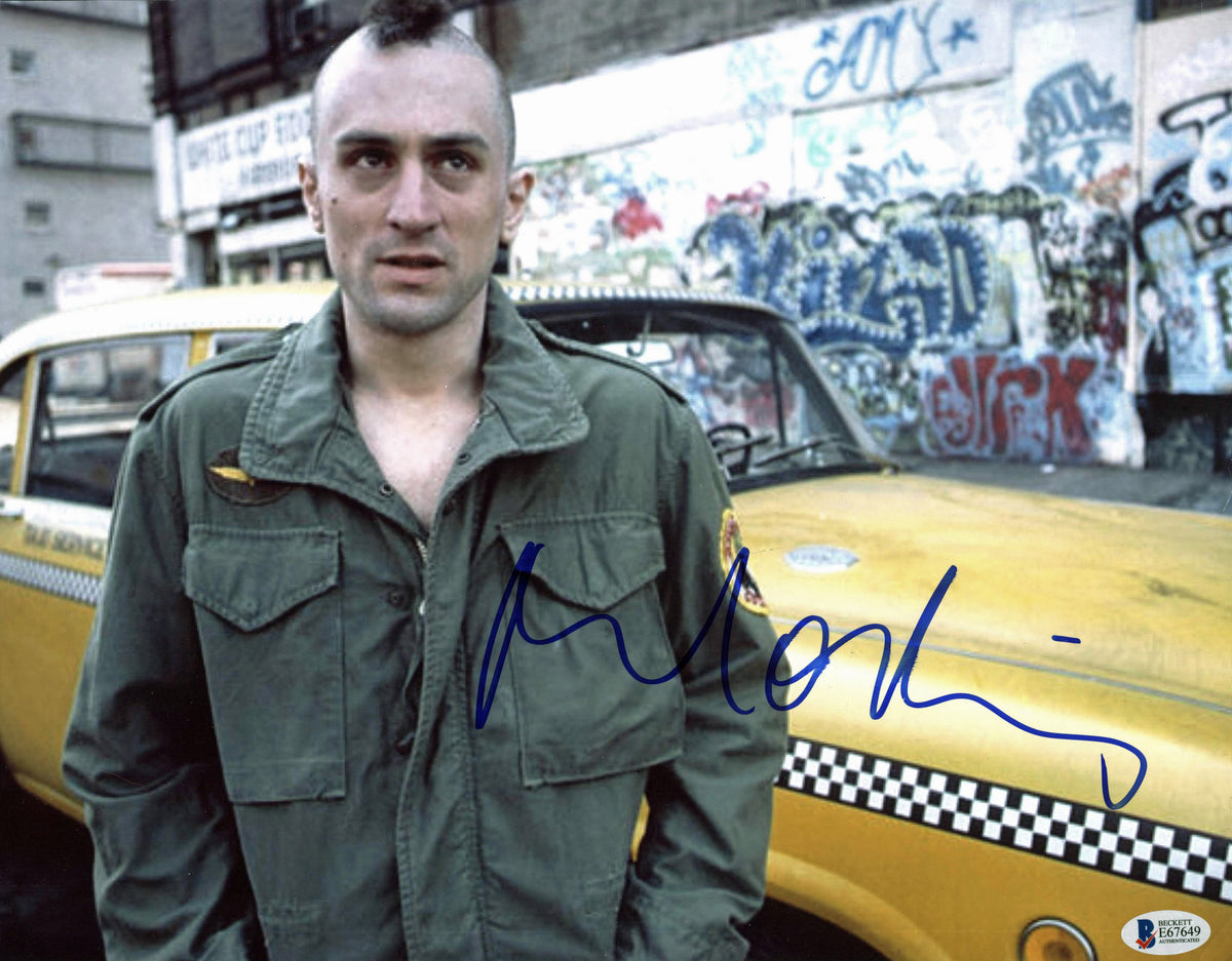 Robert Deniro Taxi Driver Authentic Signed 11x14 Photo Autographed BAS #E67649