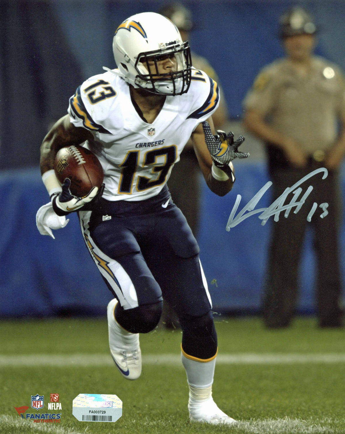 Chargers Keenan Allen Authentic Signed 8x10 Photo Autographed Fanatics COA