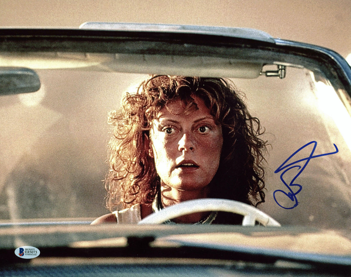 Susan Sarandon Thelma & Louise Authentic Signed 11x14 Photo BAS #E85073