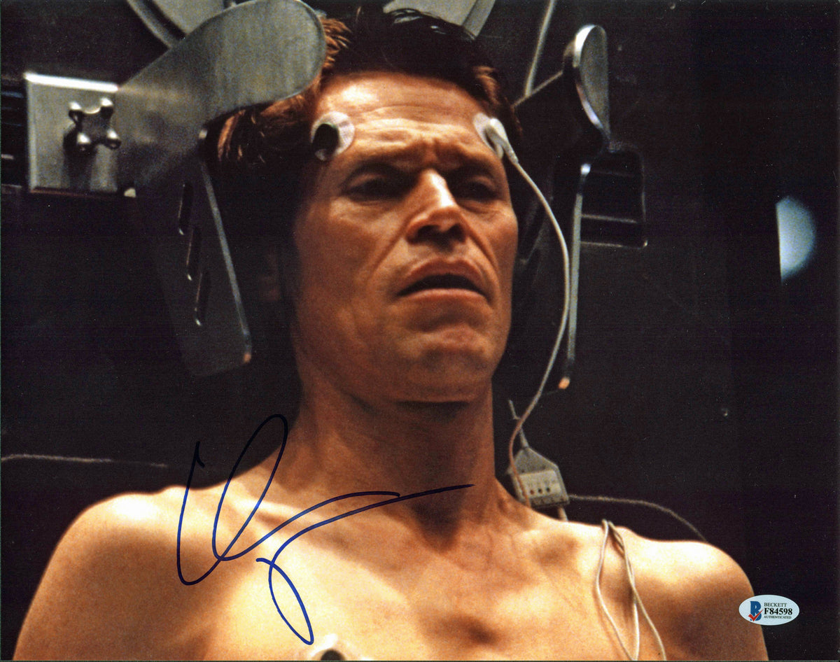 Willem Dafoe Spider-Man Authentic Signed 11x14 Photo Autographed BAS #F84598