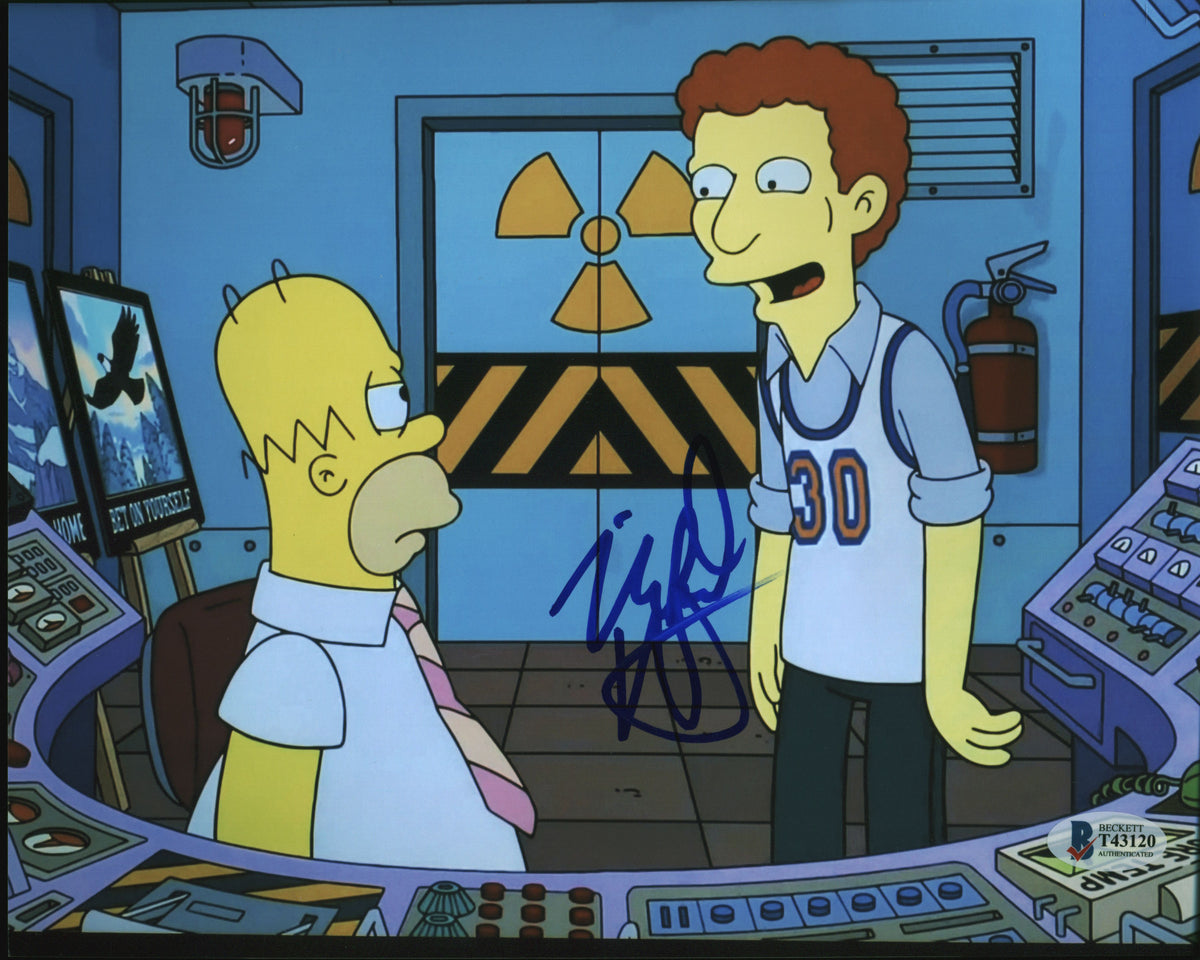 Michael Rapaport The Simpsons Authentic Signed 8x10 Photo BAS #T43120