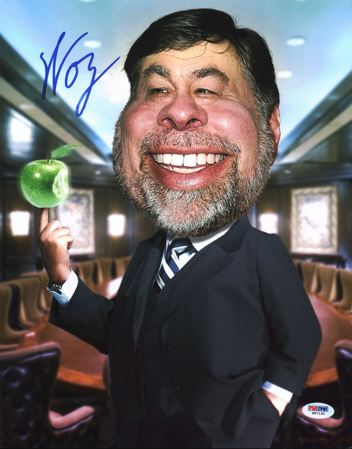Steve Wozniak Authentic Signed 11x14 Photo Autographed PSA/DNA #W87130
