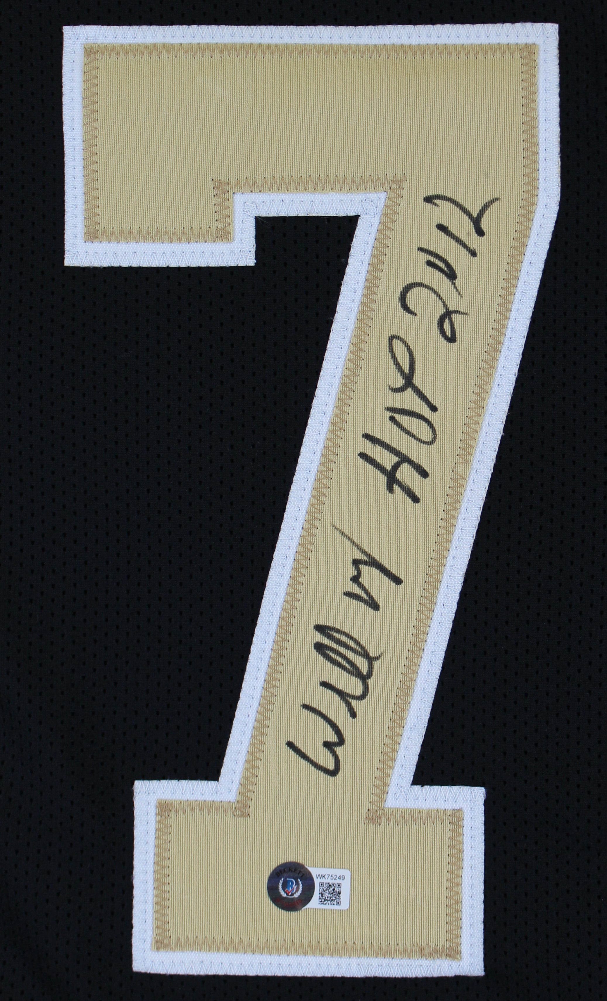 Willie Roaf "HOF 12" Authentic Signed Black Pro Style Framed Jersey BAS Witness