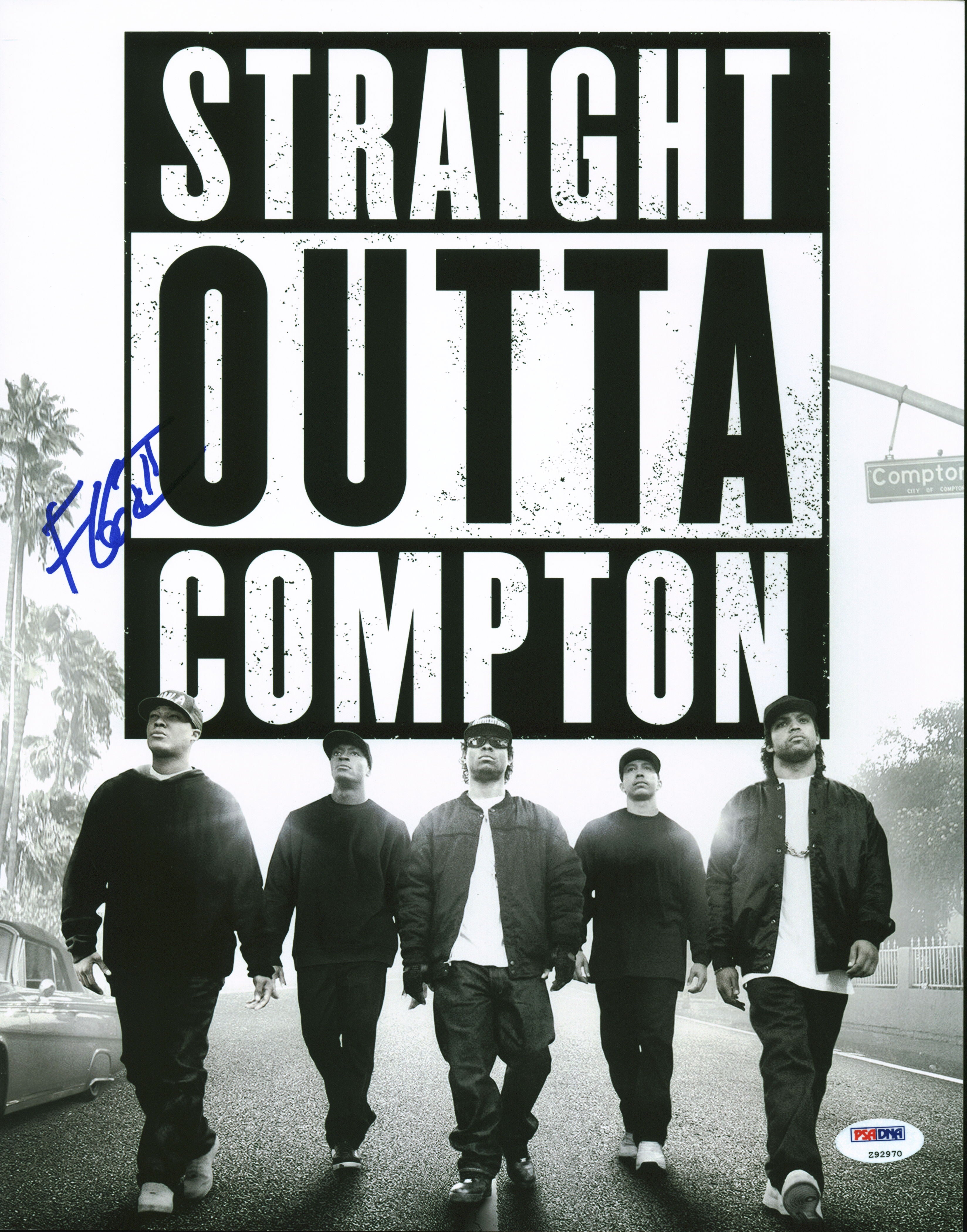 F. Gary Gray Straight Outta Compton Authentic Signed 11x14 Photo PSA/DNA #Z92970