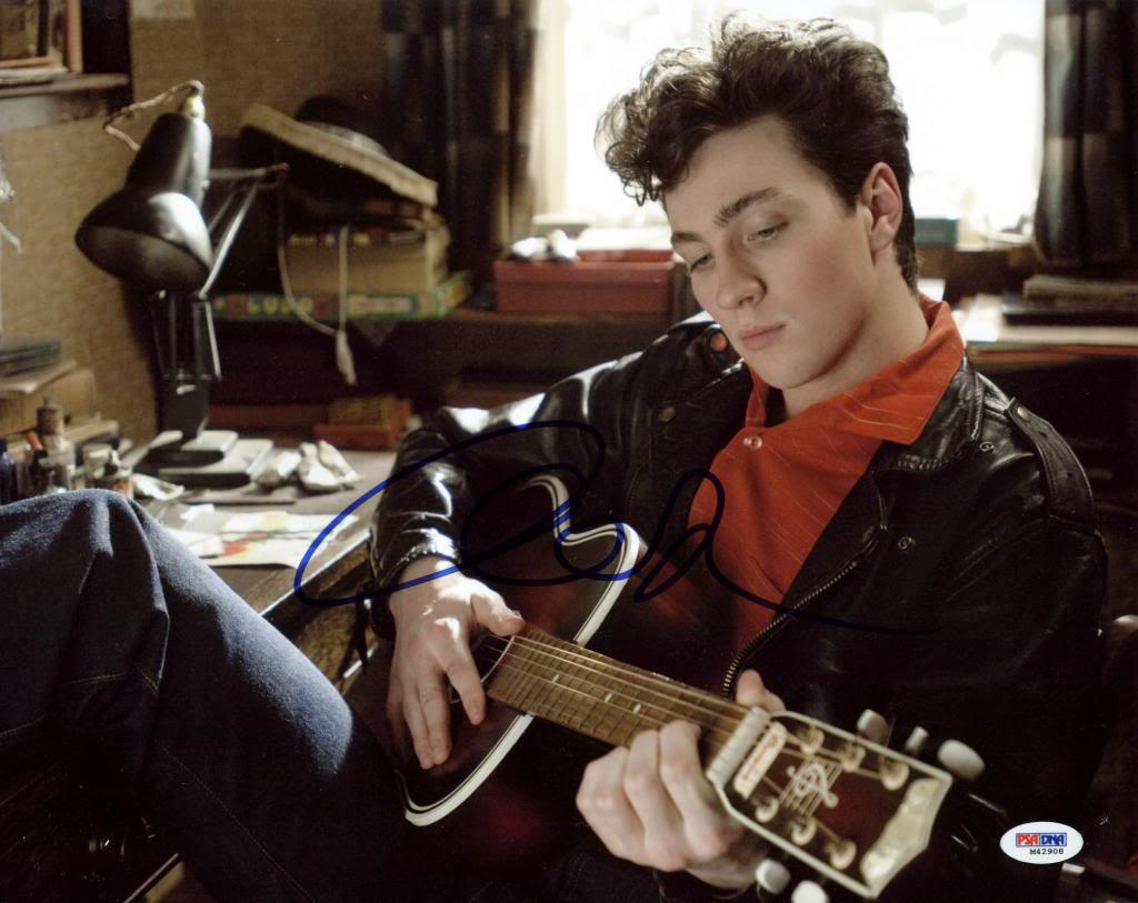 Aaron Taylor-Johnson Nowhere Boy Signed Authentic 11X14 Photo Autograph PSA/DNA #M42908