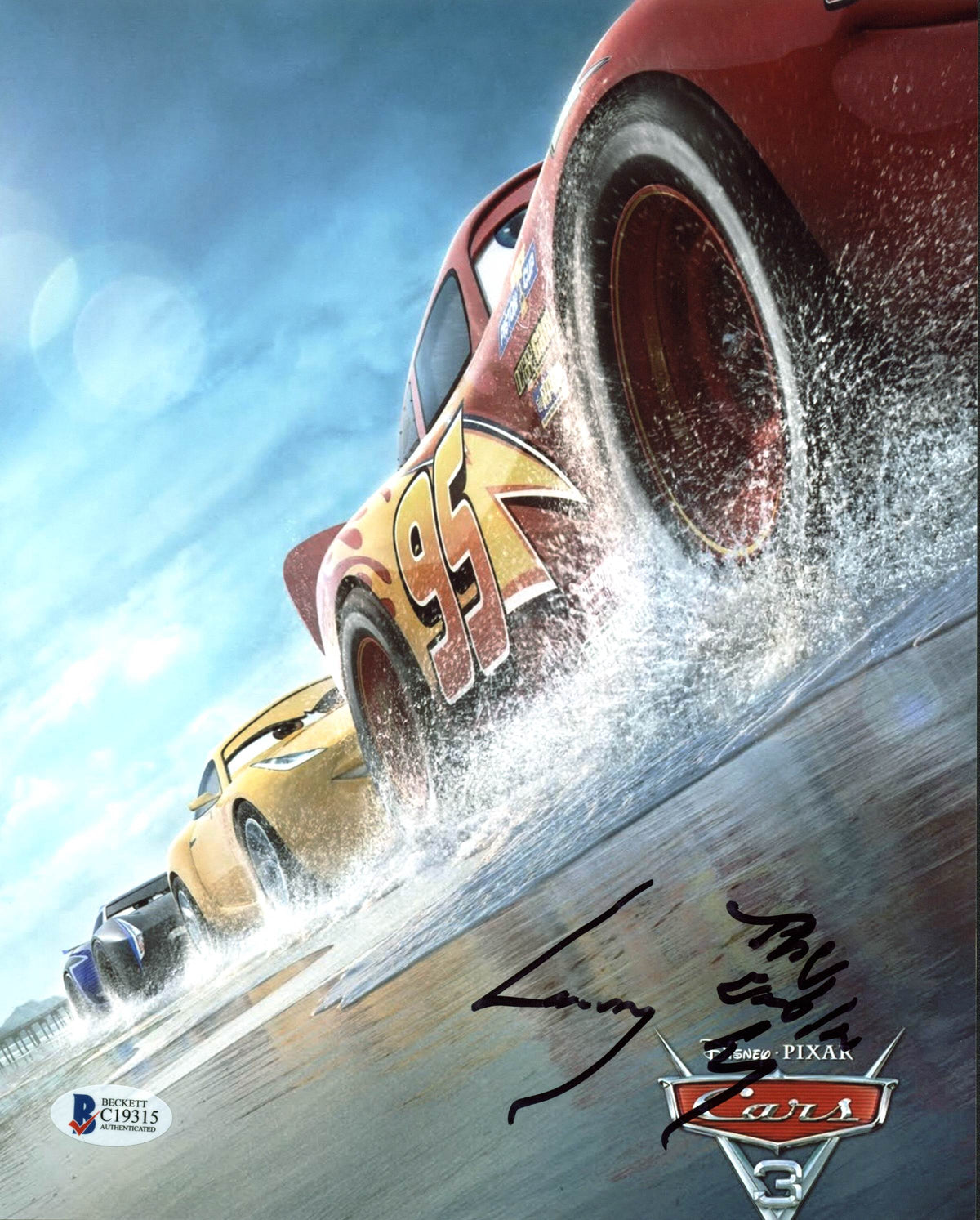 Larry the Cable Guy Cars 3 Authentic Signed 8X10 Photo Autographed BAS #C19315