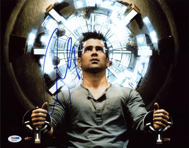Colin Farrell Total Recall Signed Authentic 11X14 Photo PSA/DNA #X31000