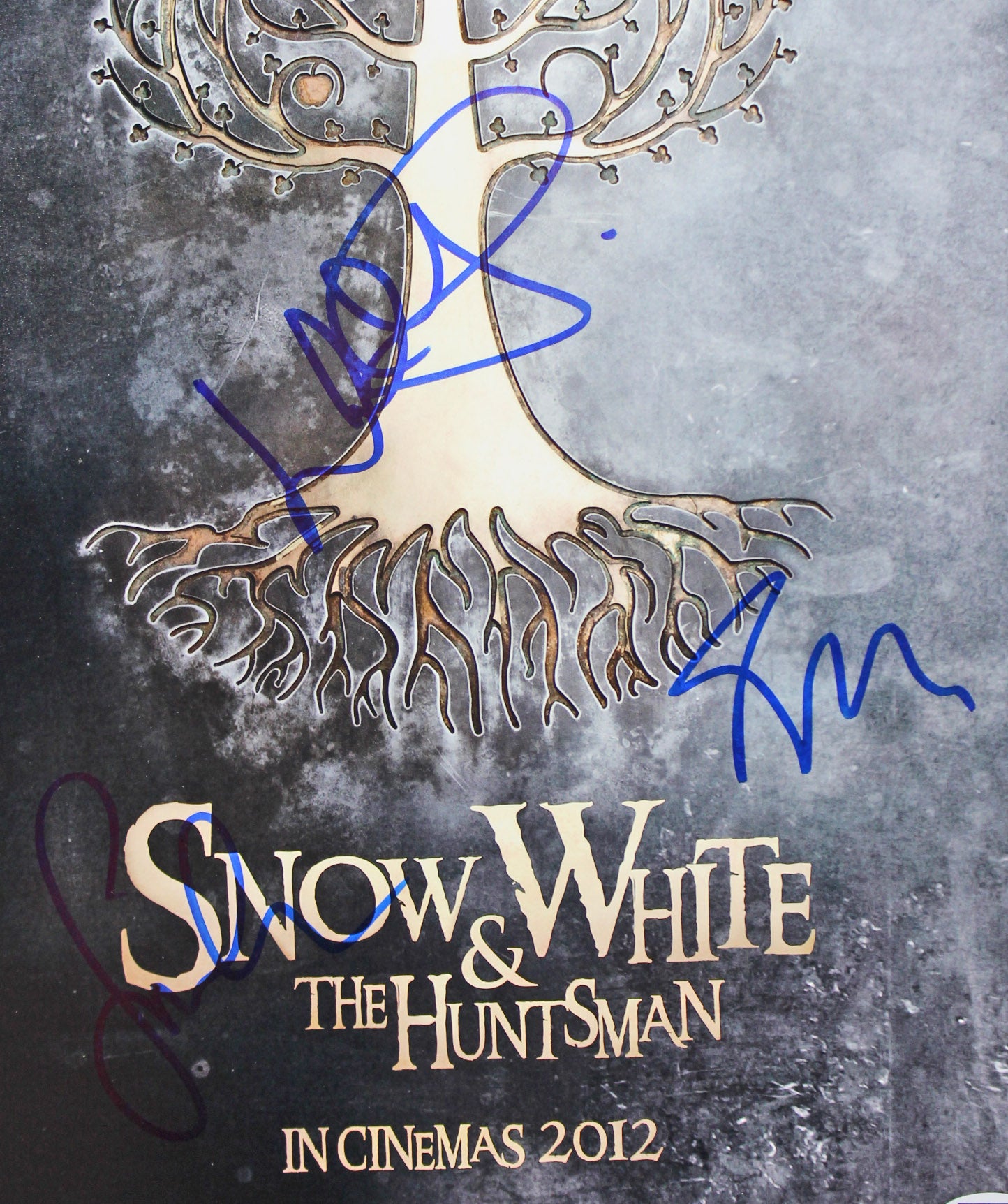 Snow White & the Huntsman (Sam Claflin, +2) Authentic Signed 12x18 PSA #AB10809