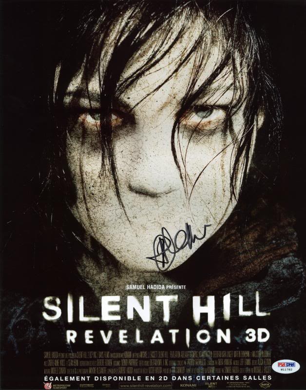 Adelaide Clemens Silent Hill Signed Authentic 11X14 Photo PSA/DNA #W11782
