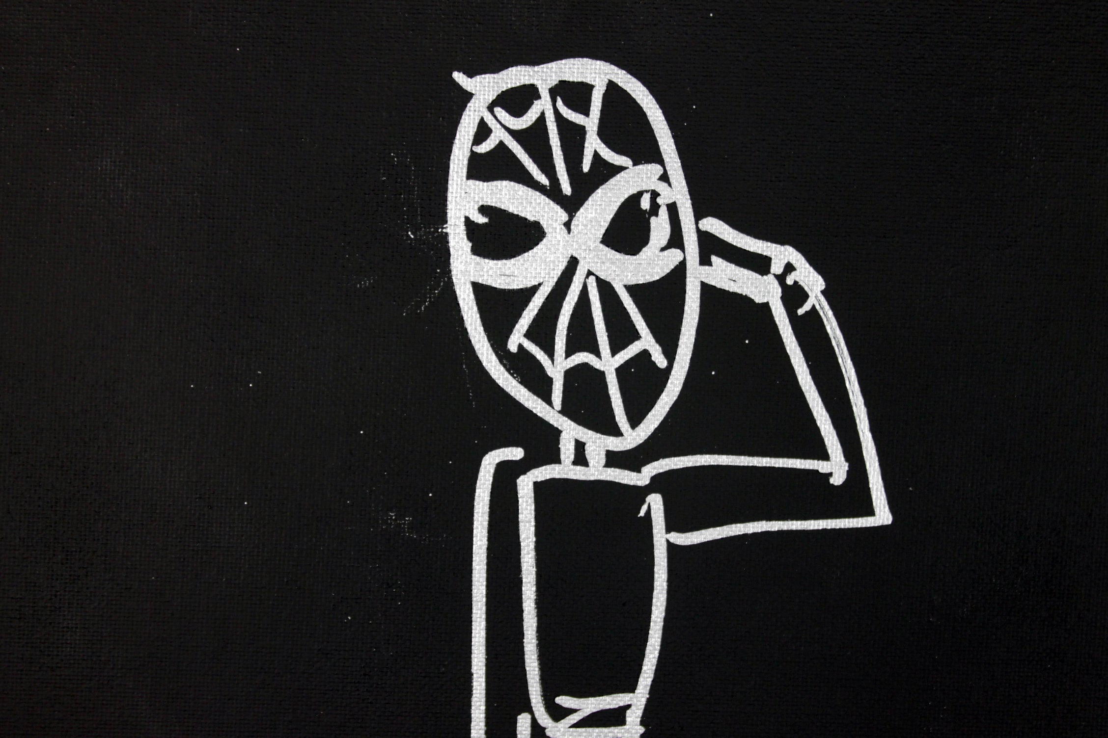Stan Lee Authentic Signed 16x20 Canvas w/ Spider-man Sketch PSA/DNA #W00379