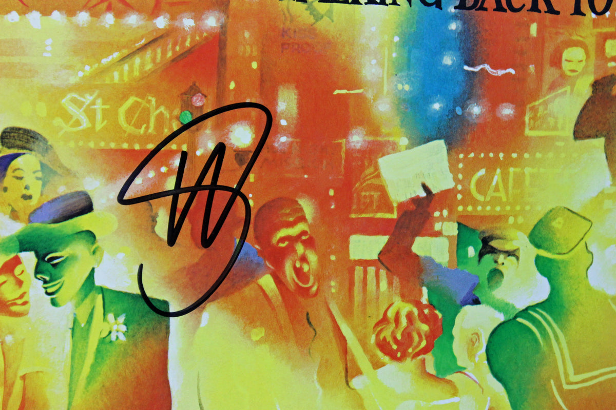 Steve Winwood Signed Talking Back To The Night Album Cover PSA/DNA #AB43075