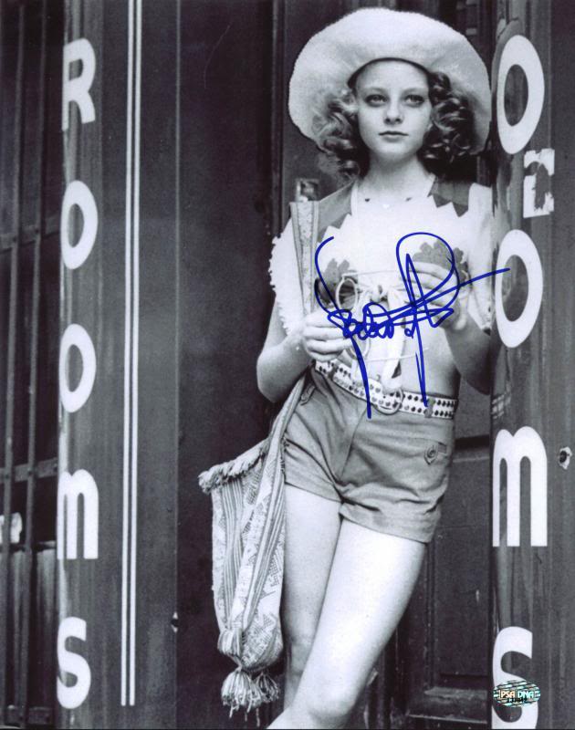 Jodie Foster Taxi Driver Signed Authentic 11X14 Photo PSA/DNA #J37942