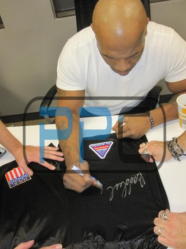 Iron' Mike Tyson 'HOF 2011' Authentic Signed Tyson Model Boxing Trunks PSA ITP