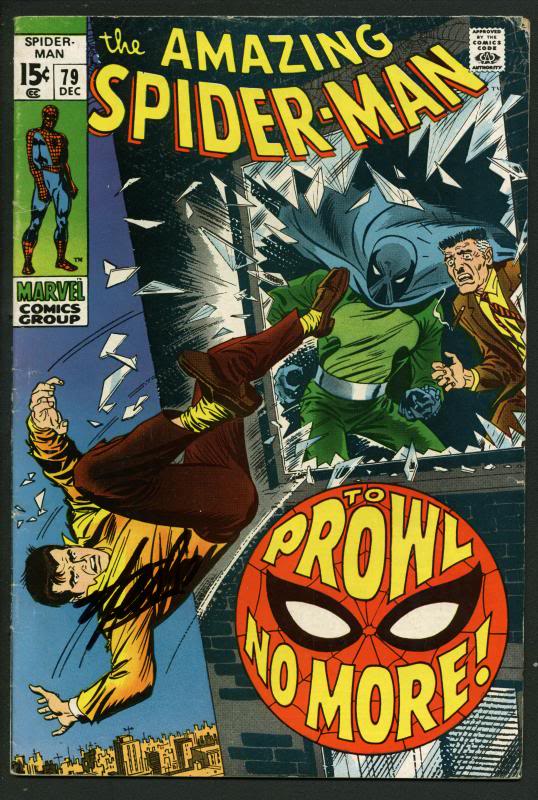 Stan Lee Signed Amazing Spider-Man #79 Comic Book The Prowler PSA/DNA #W18782