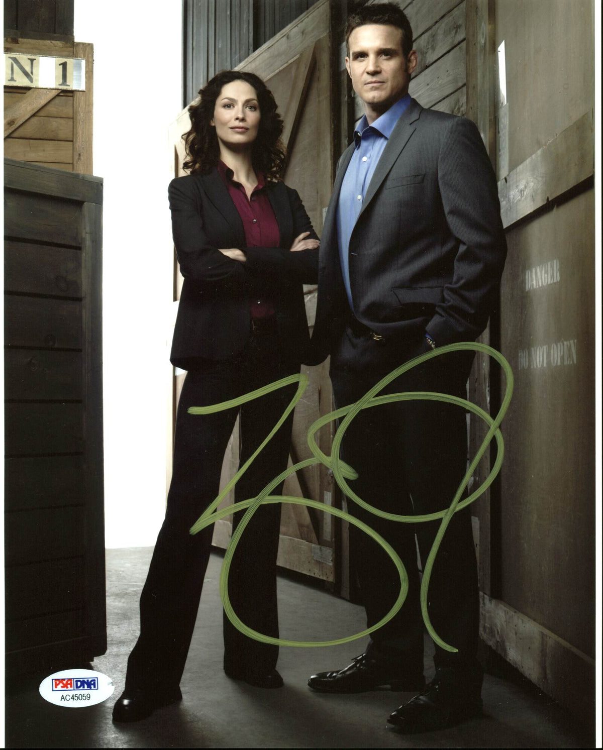 Eddie McClintock Warehouse 13 Authentic Signed 8X10 Photo PSA/DNA #AC45059