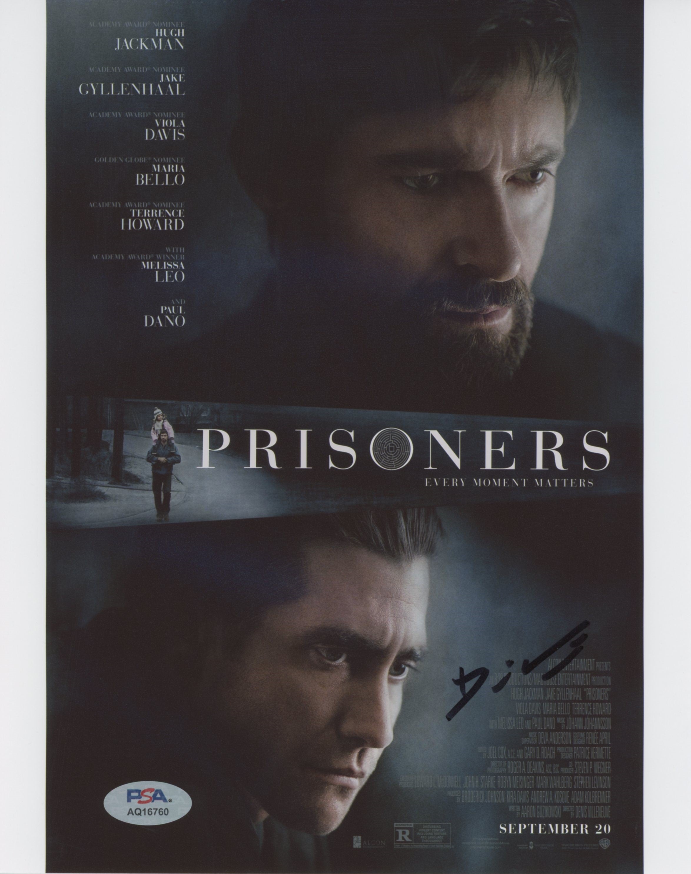 Denis Villeneuve Prisoners Authentic Signed 8x10 Photo PSA/DNA #AQ16760