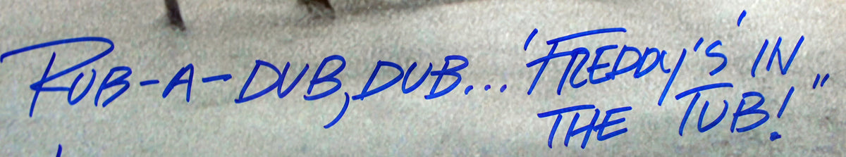 Robert Englund Nightmare On Elm St "Rub-A -Dub, Dub" Signed 16X20 Photo BAS