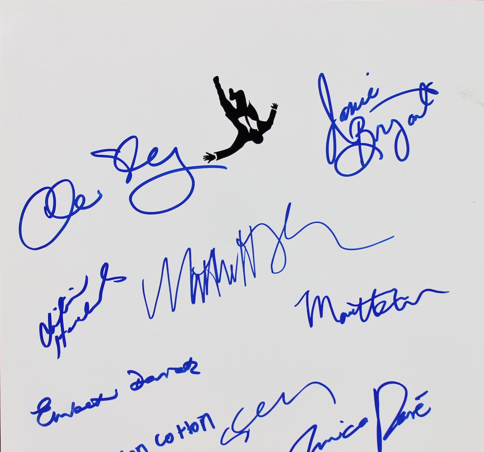 Mad Men Cast (14) Hendricks, Stanley, Slattery Signed 12x18 Photo BAS #A00391