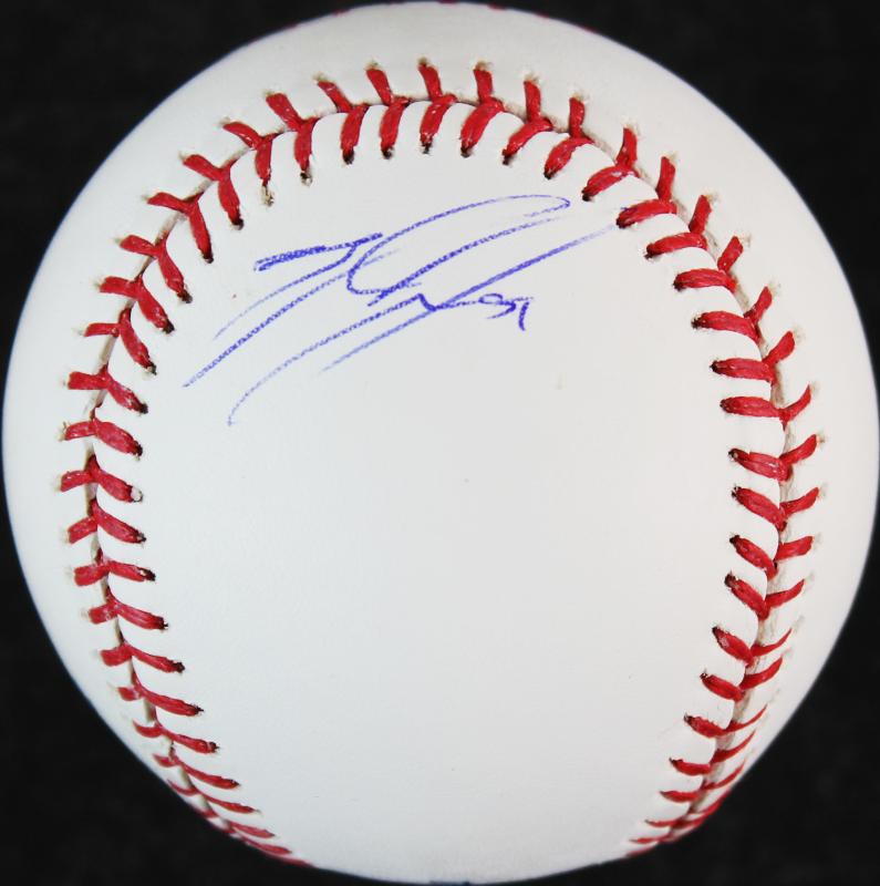 Dodgers Zach Lee Signed Authentic OML Baseball Autographed PSA/DNA #X29220