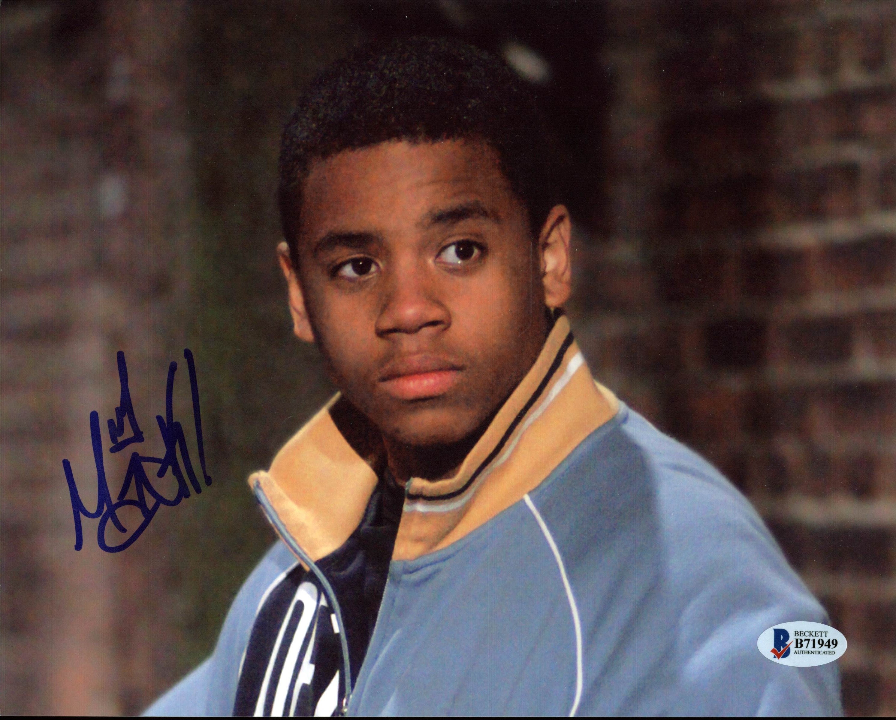 Tristan Mack Wilds The Wire Authentic Signed 8X10 Photo Autographed BAS #B71949