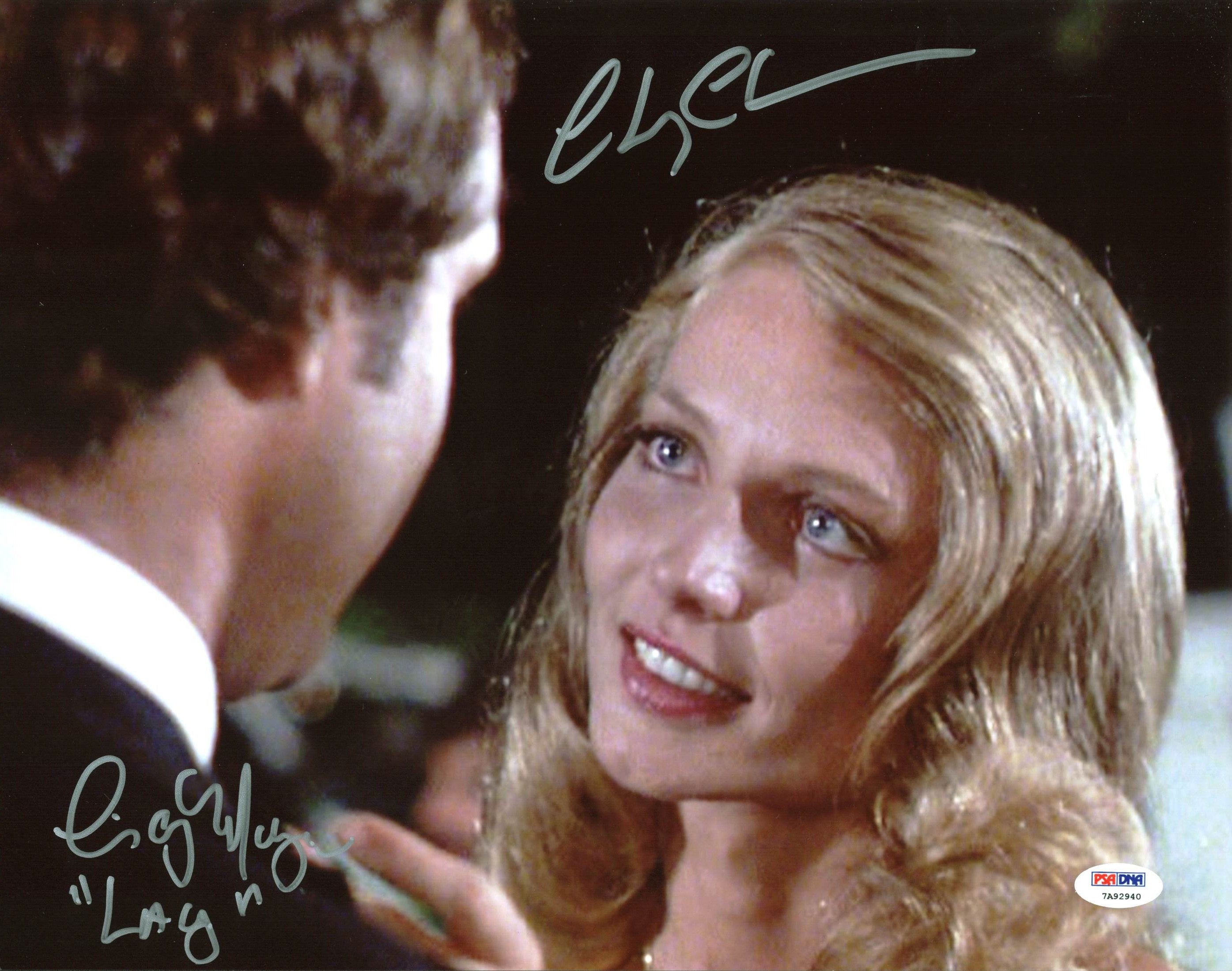 Chevy Chase & Cindy Morgan Caddyshack "Lacey" Signed 11X14 Photo PSA/DNA 7A92940