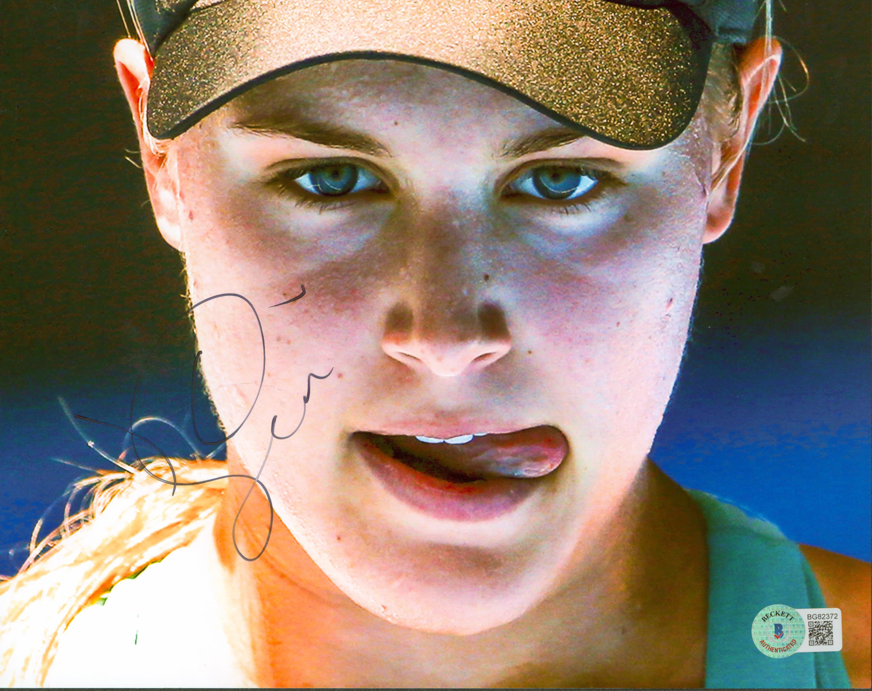 Eugenie Bouchard Authentic Signed 8x10 Photo Autographed BAS #BG82372