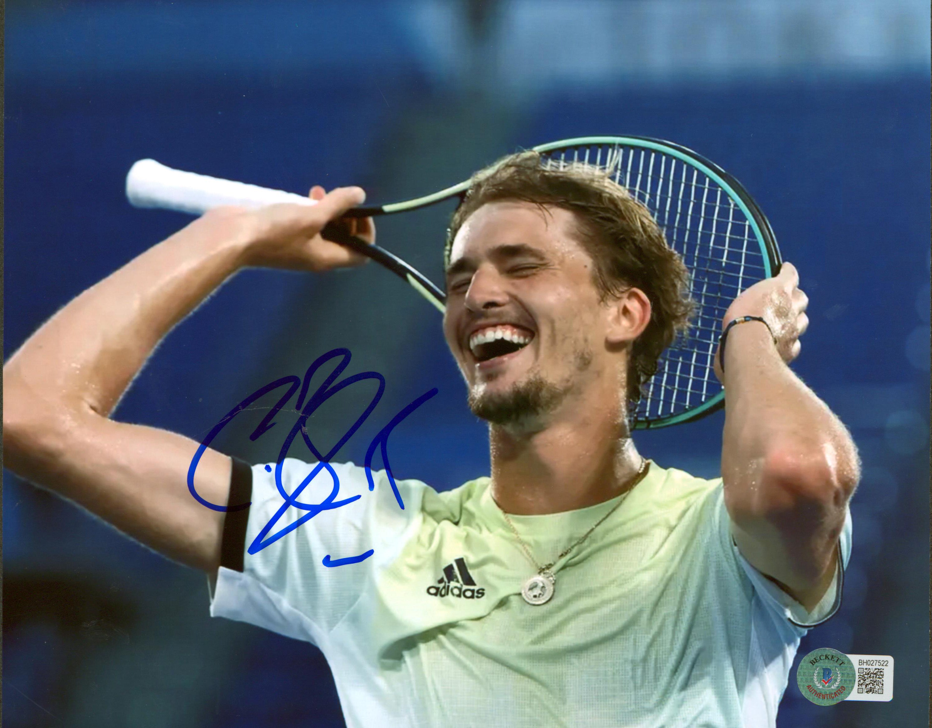 Alexander Zverev Authentic Signed 8x10 Photo Autographed BAS #BH027522