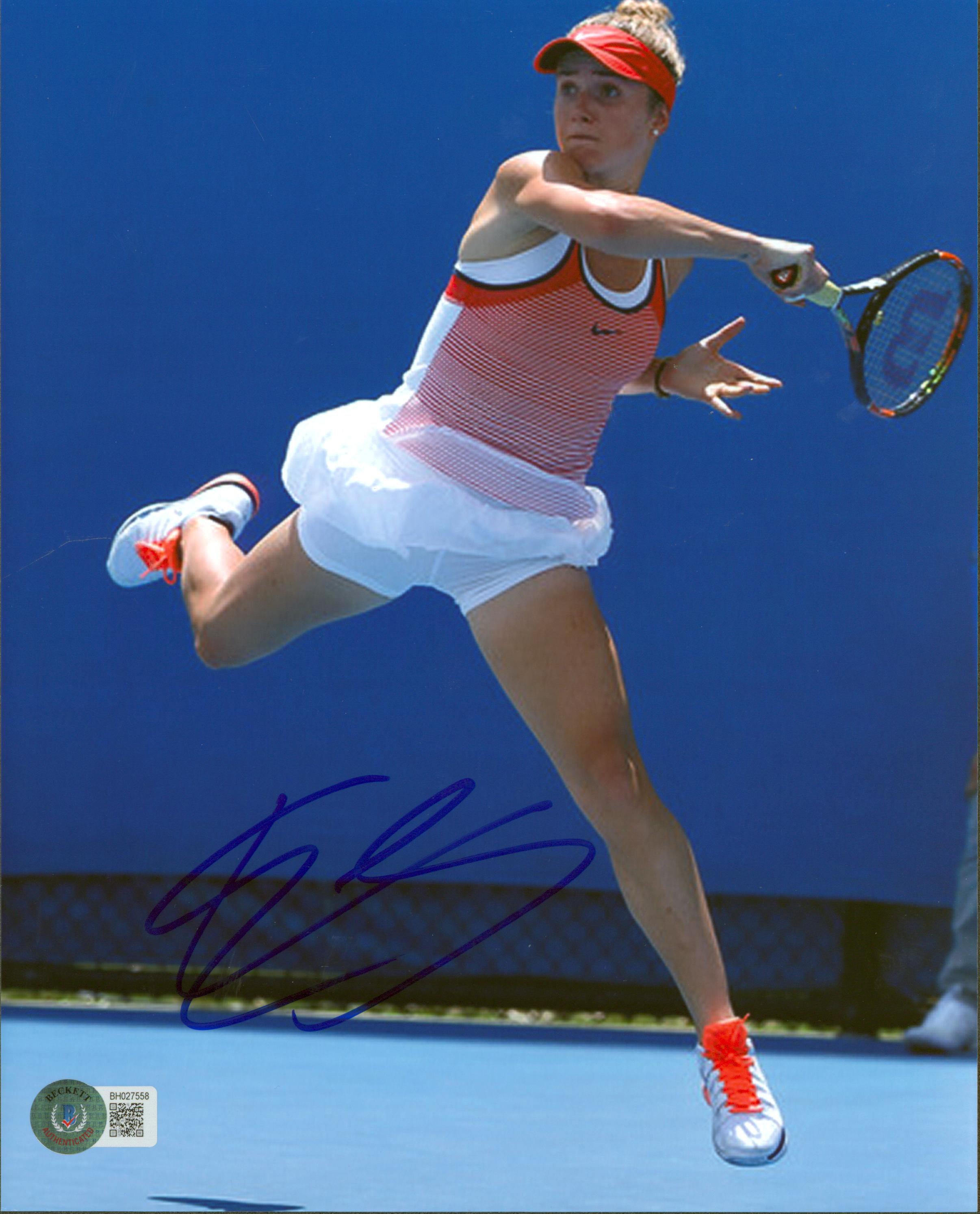 Elina Svitolina Authentic Signed 8x10 Photo Autographed BAS #BH027558