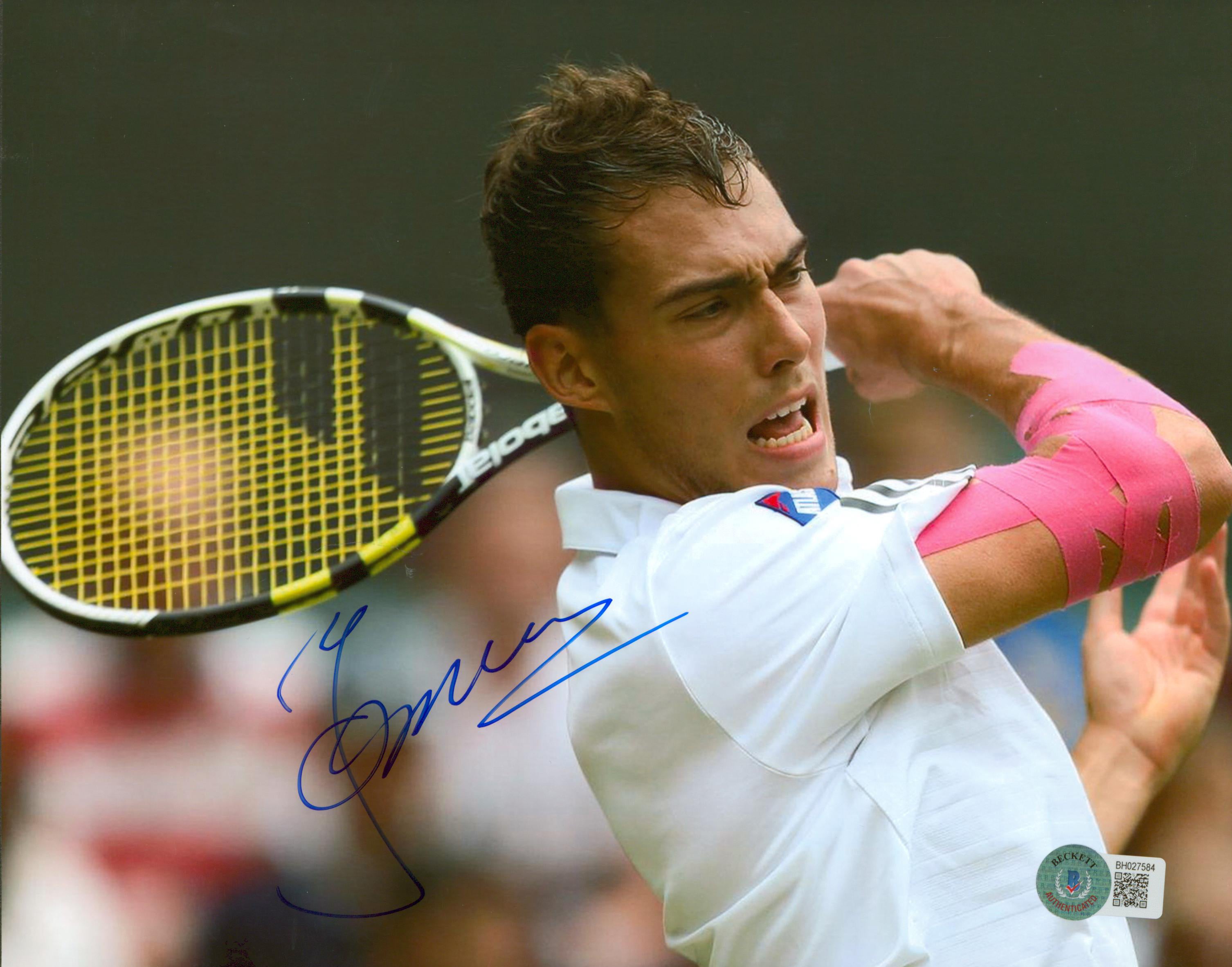 Jerzy Janowicz Authentic Signed 8x10 Photo Autographed BAS #BH027584