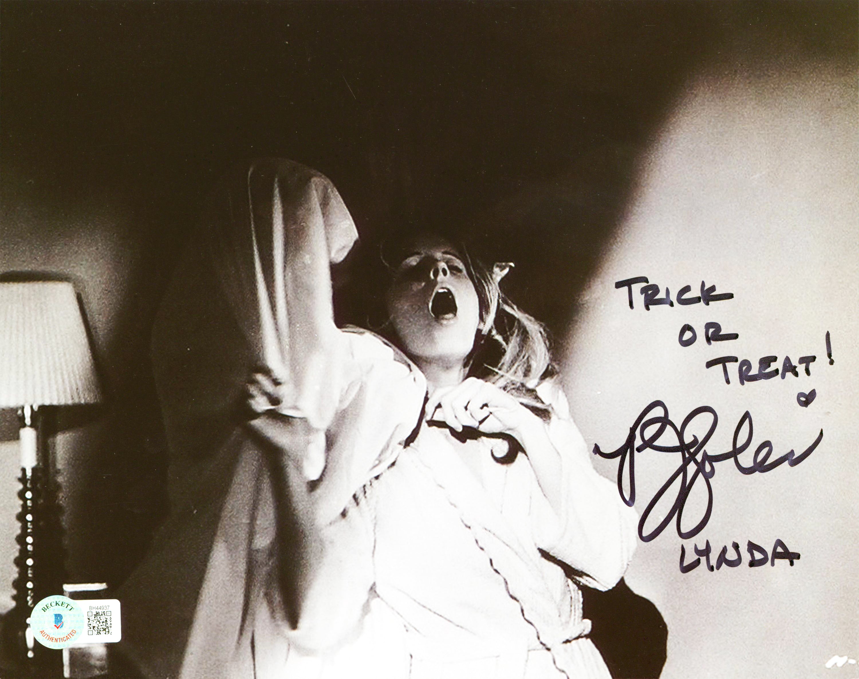 P.J. Soles Halloween "Trick or Treat! Lynda" Signed 8x10 Photo BAS #BH44937