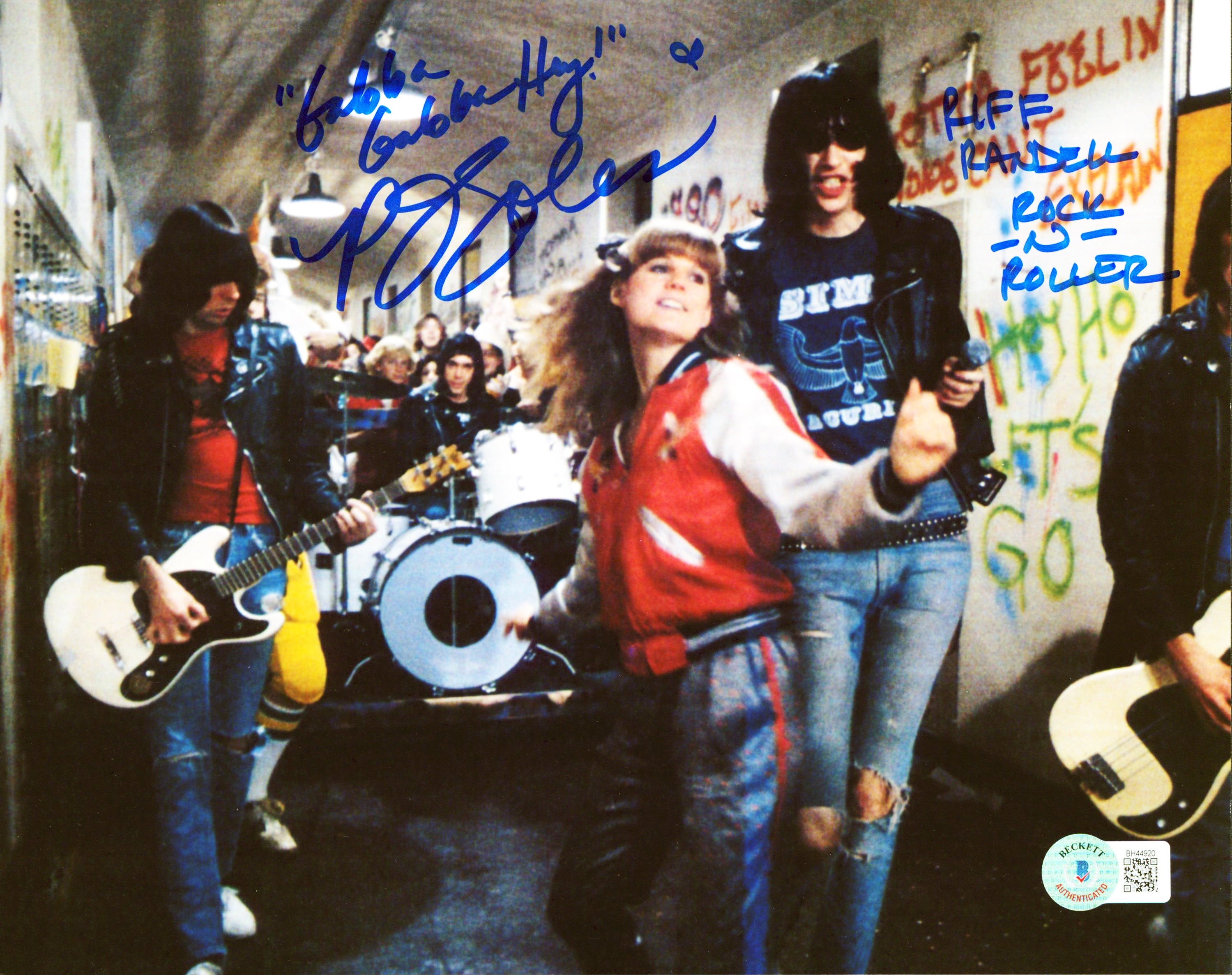 P.J. Soles Rock n Roll High School Authentic Signed 8x10 Photo BAS #BH44920
