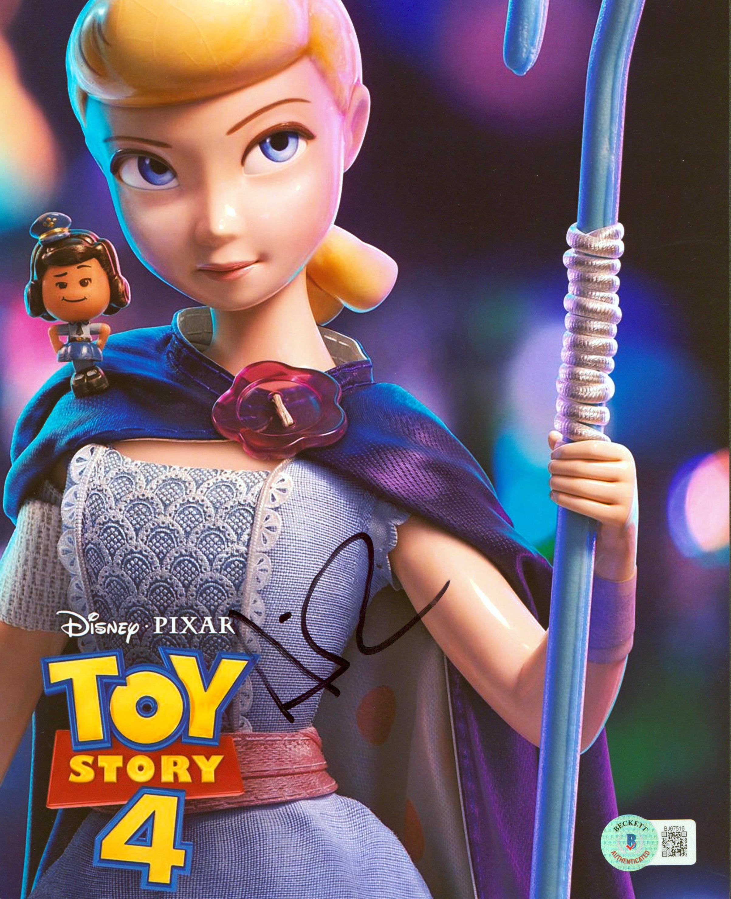 Annie Potts Toy Story 4 Authentic Signed 8x10 Photo Autographed BAS #BJ67516