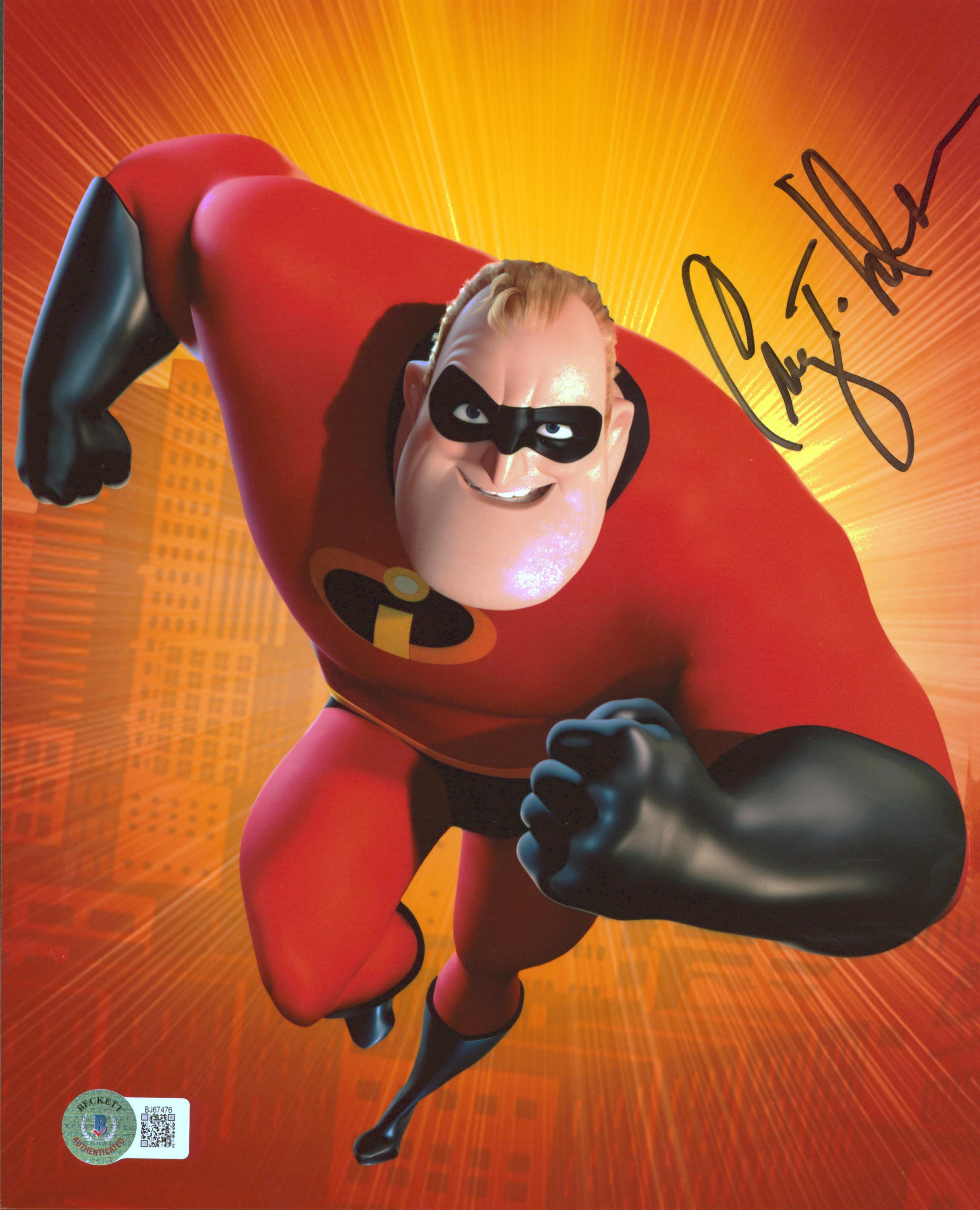 Craig T. Nelson The Incredibles Authentic Signed 8x10 Photo BAS #BJ67476