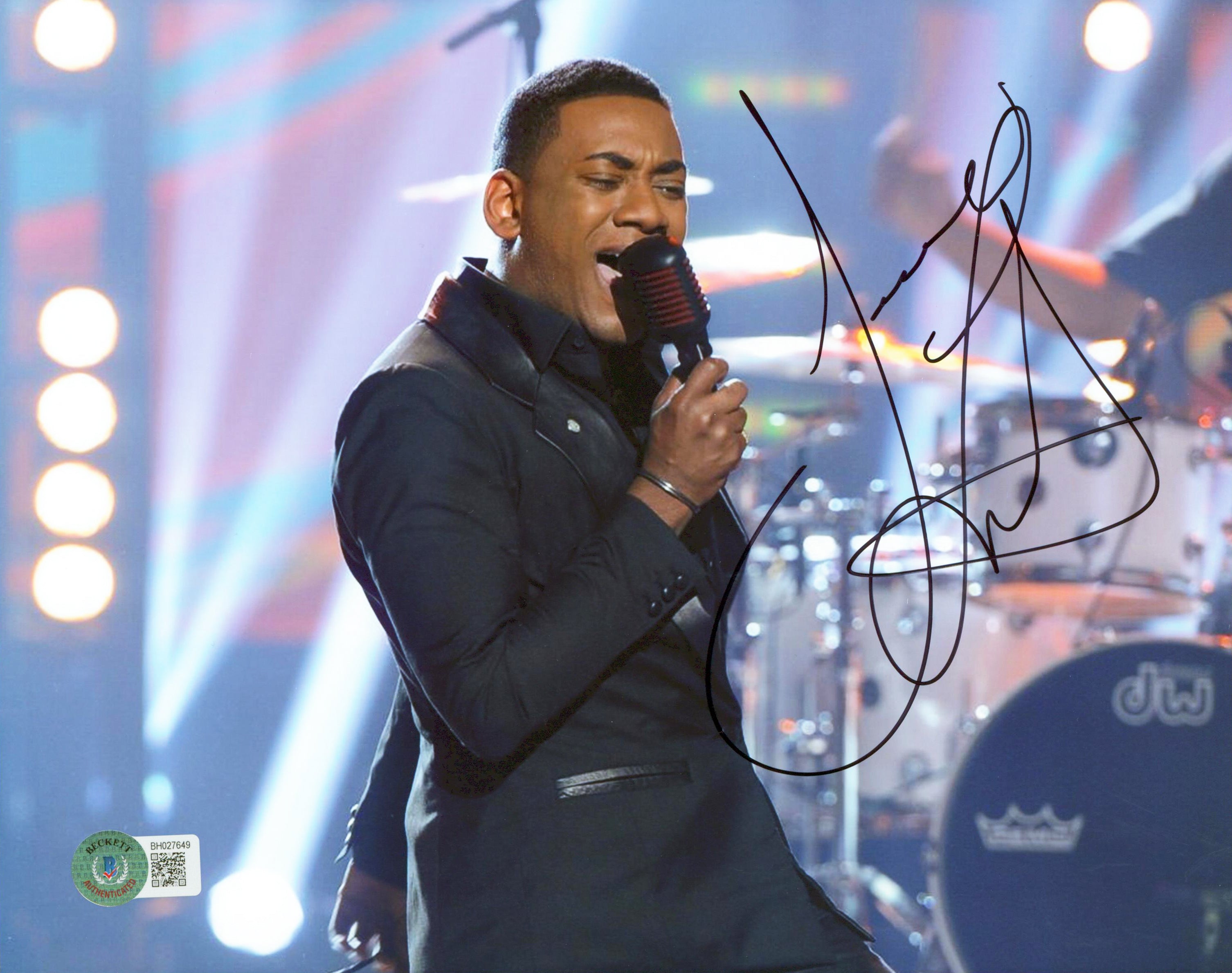 Joshua Ledet Authentic Signed 8x10 Photo Autographed BAS #BH027649